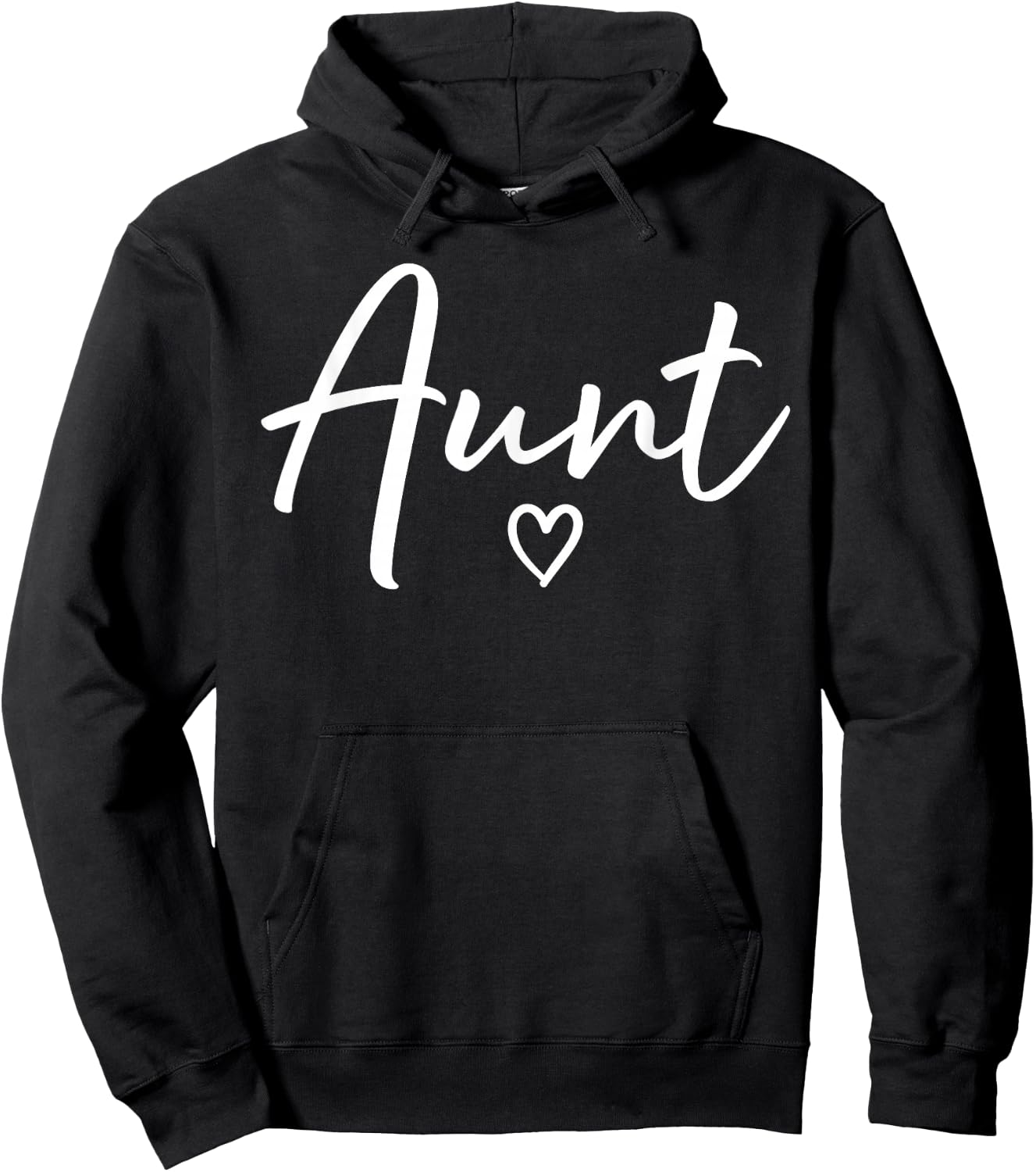 Aunt Gifts Heart Mother's Day Aunt Hoodie - Hoodie | Black