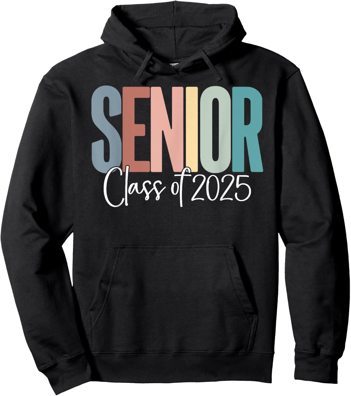 Senior 2025 Class of 2025 Hoodie - Hoodie | Black