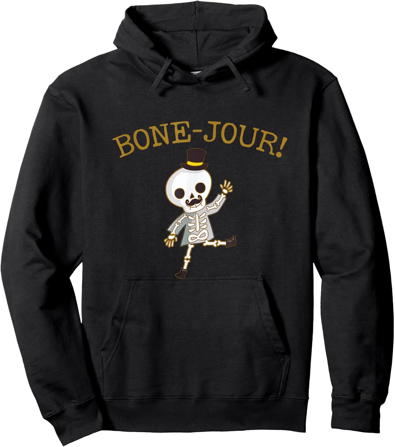 Bone-Jour - Gifts For Orthopedic Surgeons, Bone Doctors Hoodie - Hoodie | Black