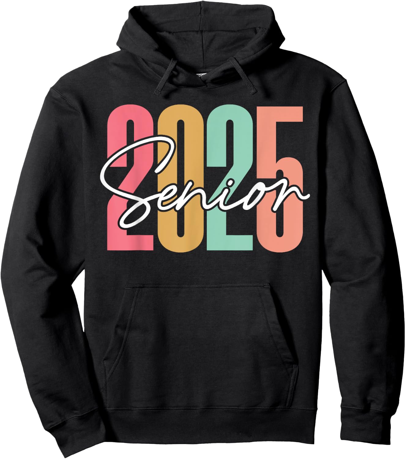 Class of 2025 Senior 2025 Graduation Hoodie - Hoodie | Black