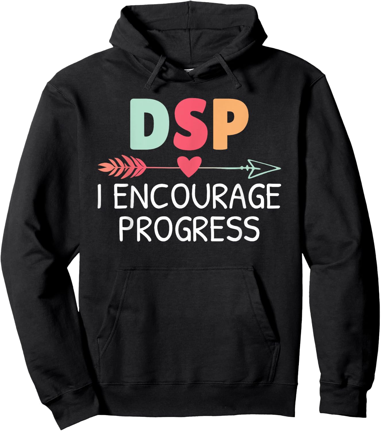 Direct support professional DSP Caregiver Hoodie - Hoodie | Black