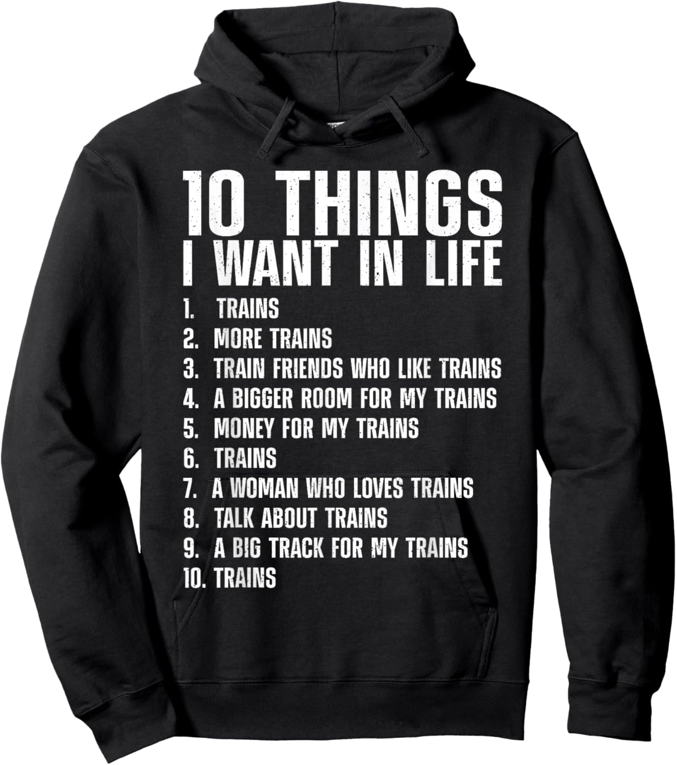 Cool Train Art Women Kids Railroad Model Train Lover Hoodie - Hoodie | Black