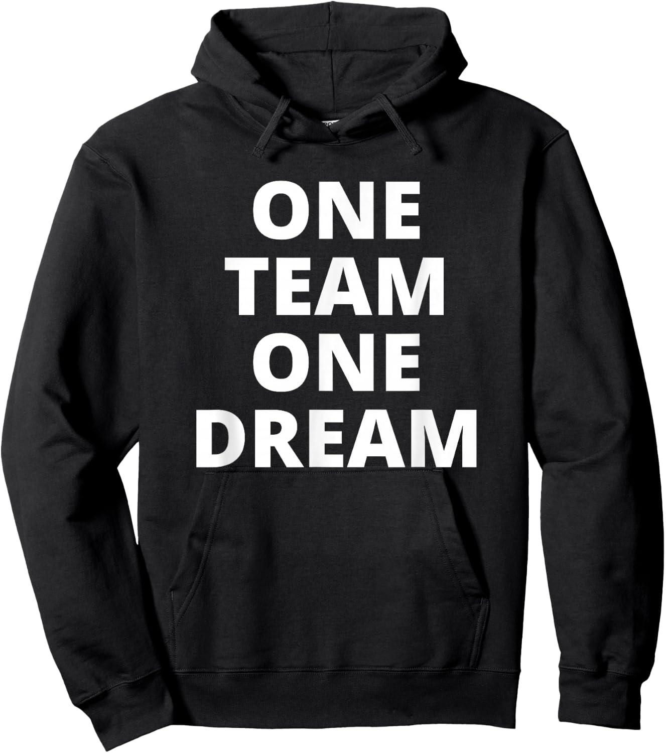 One Team, One Dream Group Hoodie - Hoodie | Black