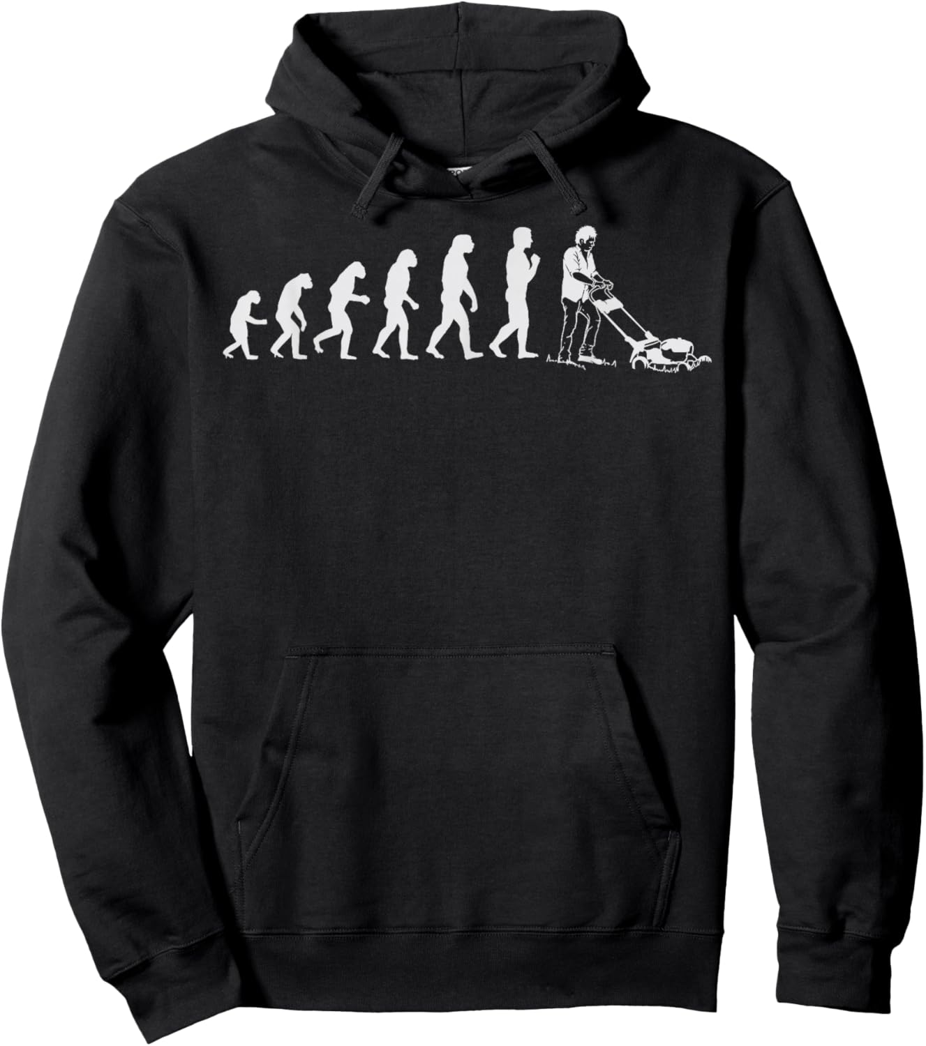 Cool Lawn Mower Design Women Lawn Mowing Landscaping Hoodie - Hoodie | Black