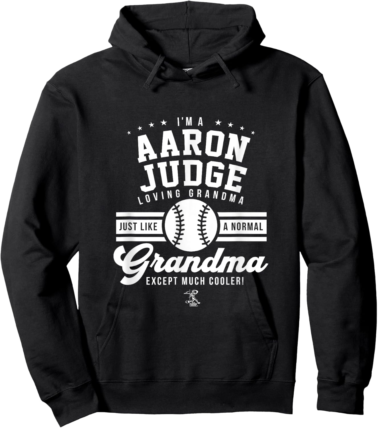 Aaron Judge Im a Loving Grandma Gameday Hoodie - Hoodie | Black