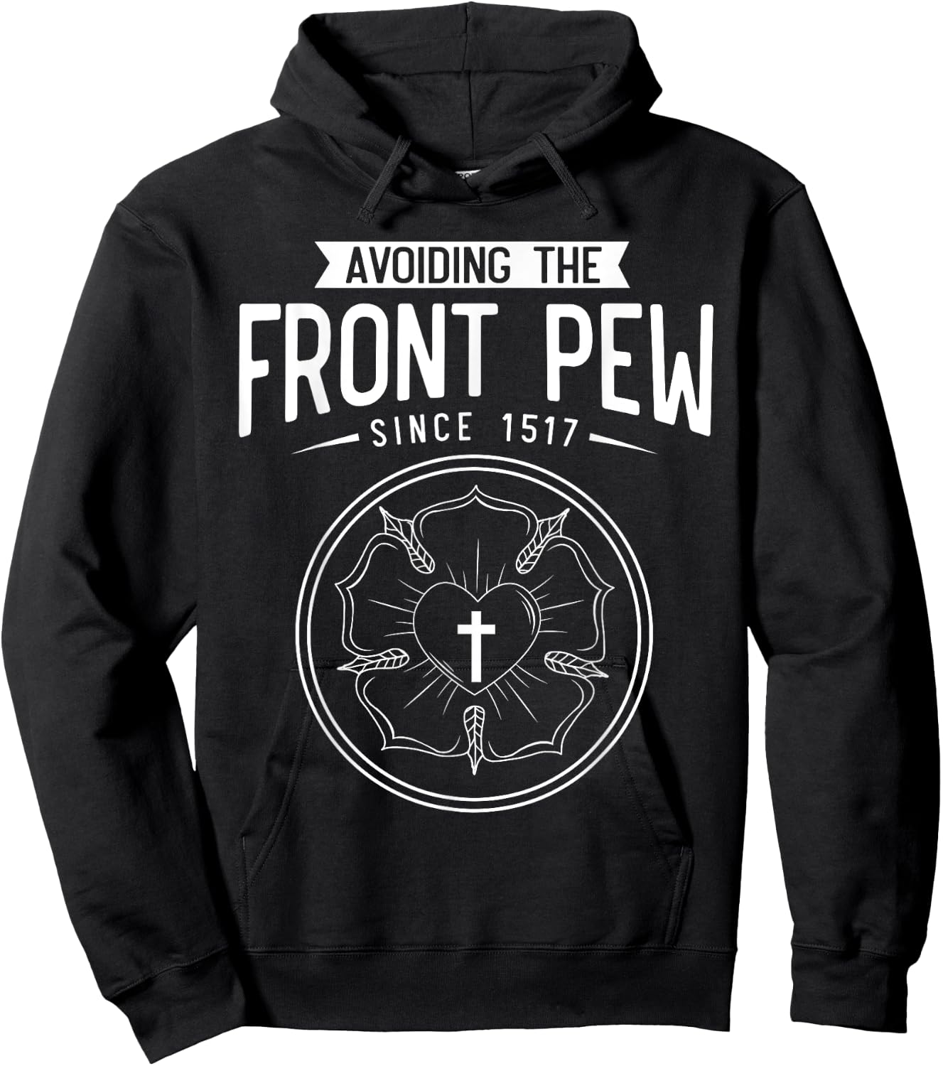 Lutheran Funny Humble 95 Theses Martin Luther Reformation Hoodie - Hoodie | Black