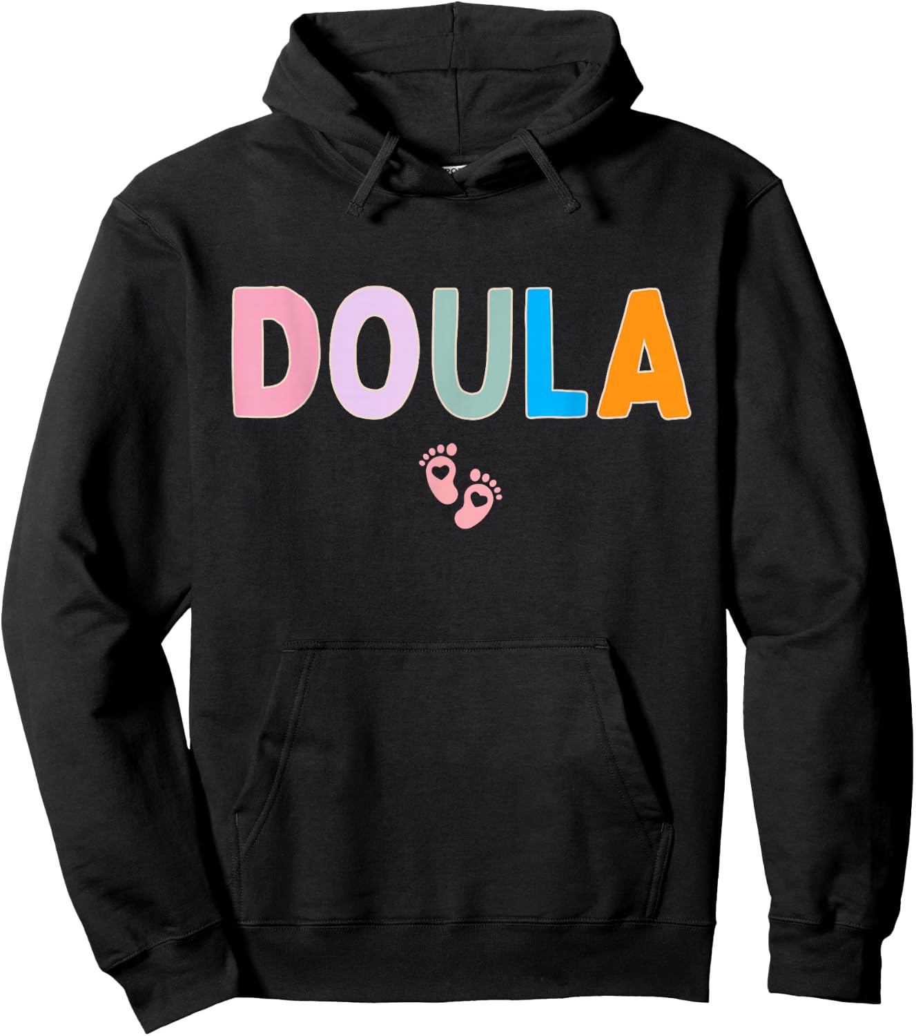 Doula Midwife Cute Trendy Birth Worker Hoodie - Hoodie | Black