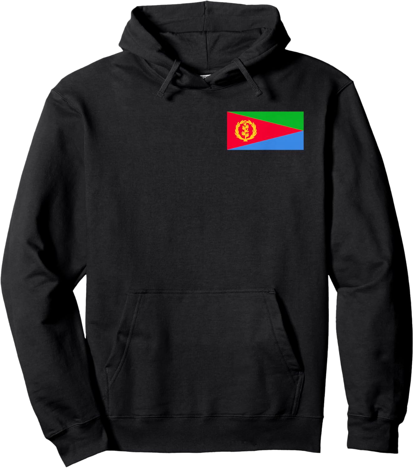 Eritrean Flag of Eritrea Hoodie - Hoodie | Black