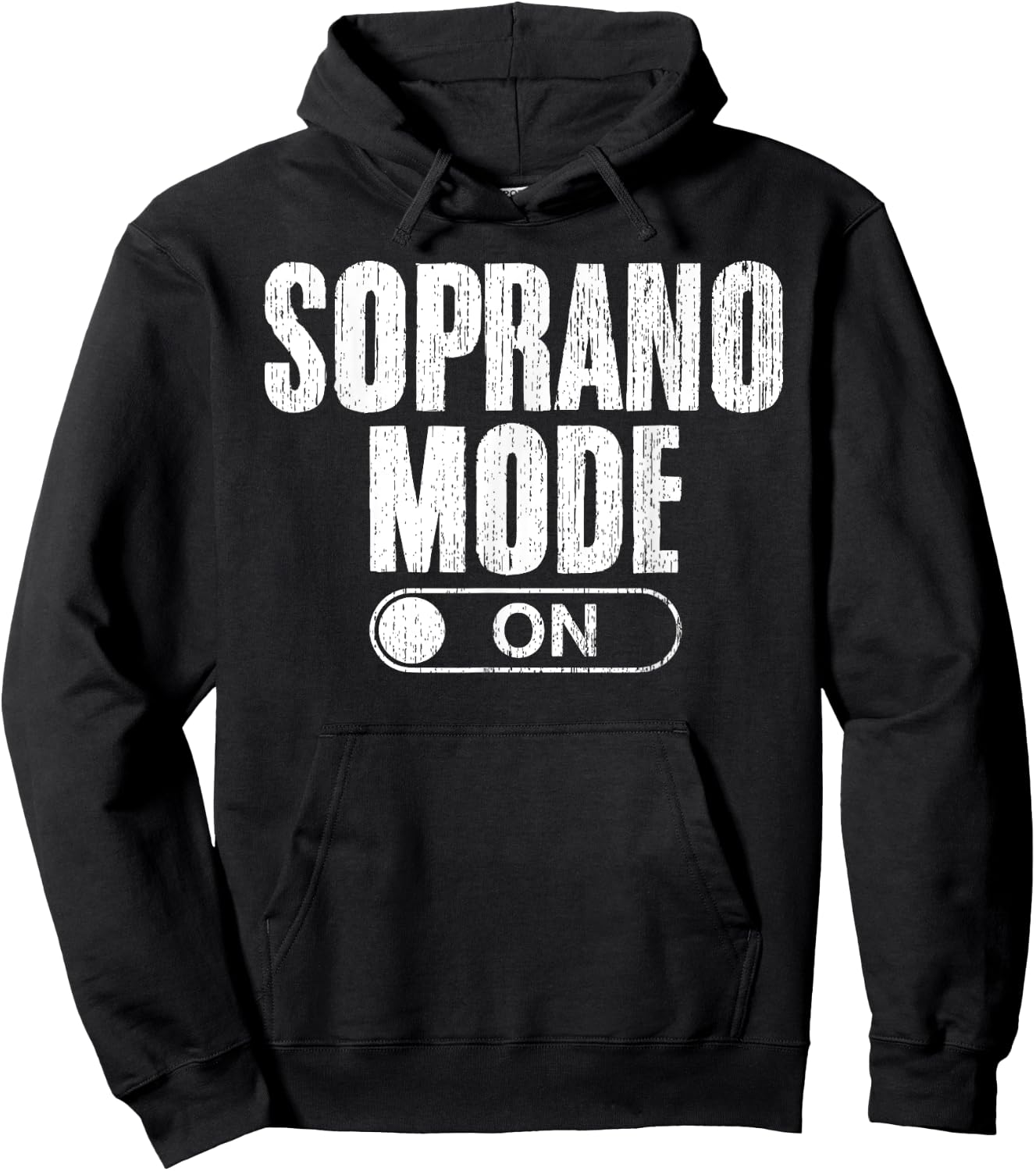Soprano Mode On Singing Funny Choir Singing For Choir Singer Hoodie - Hoodie | Black