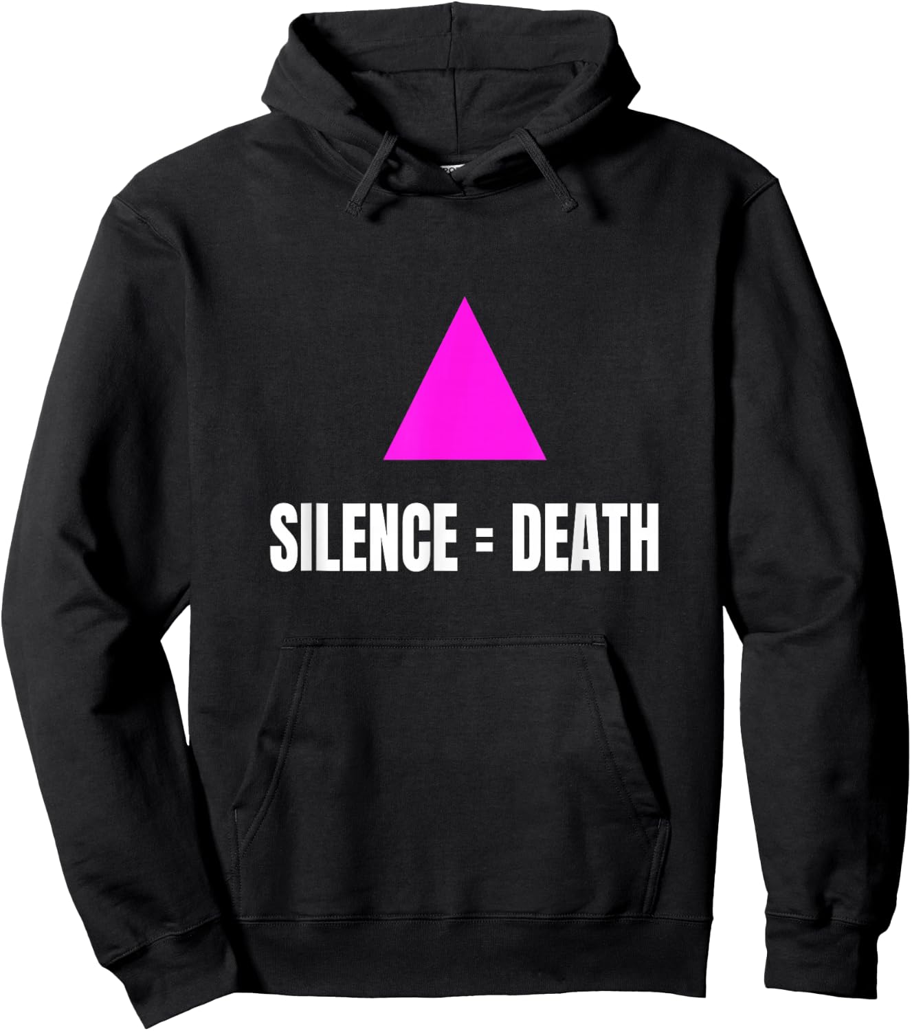 Power and Protest Silence = Death / Silence = Mort Hoodie - Hoodie | Black