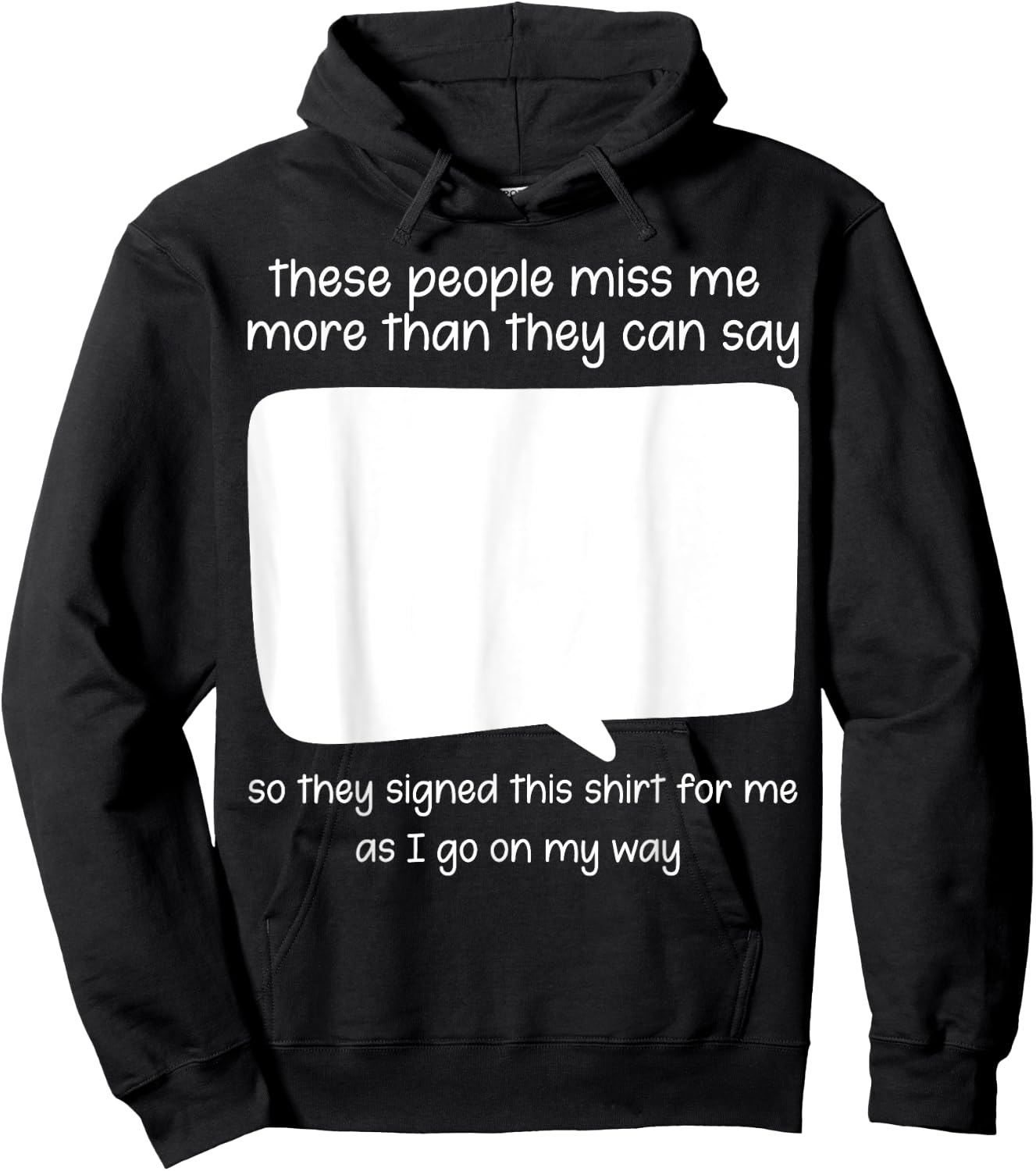 Farewell Coworker Friend Going Away Funny Coworker Leaving Hoodie - Hoodie | Black