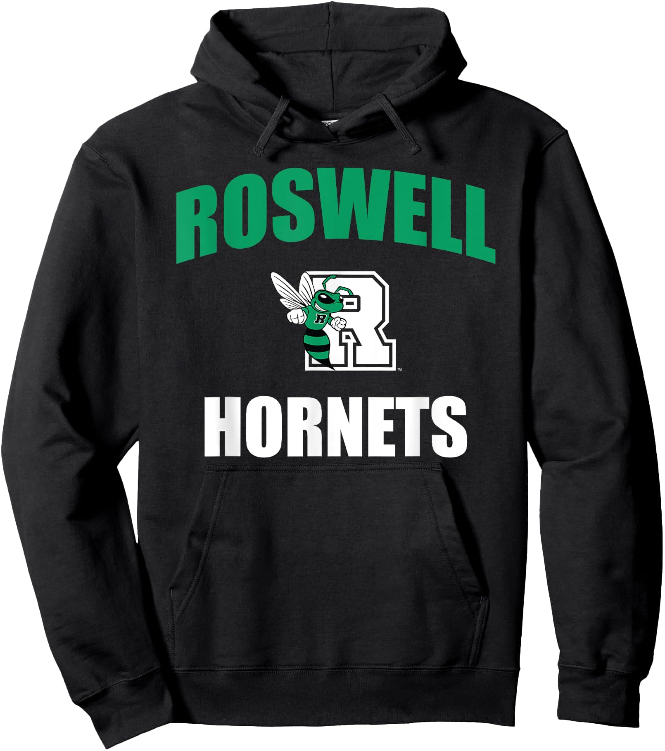 Roswell High School Hornets Hoodie - Hoodie | Black