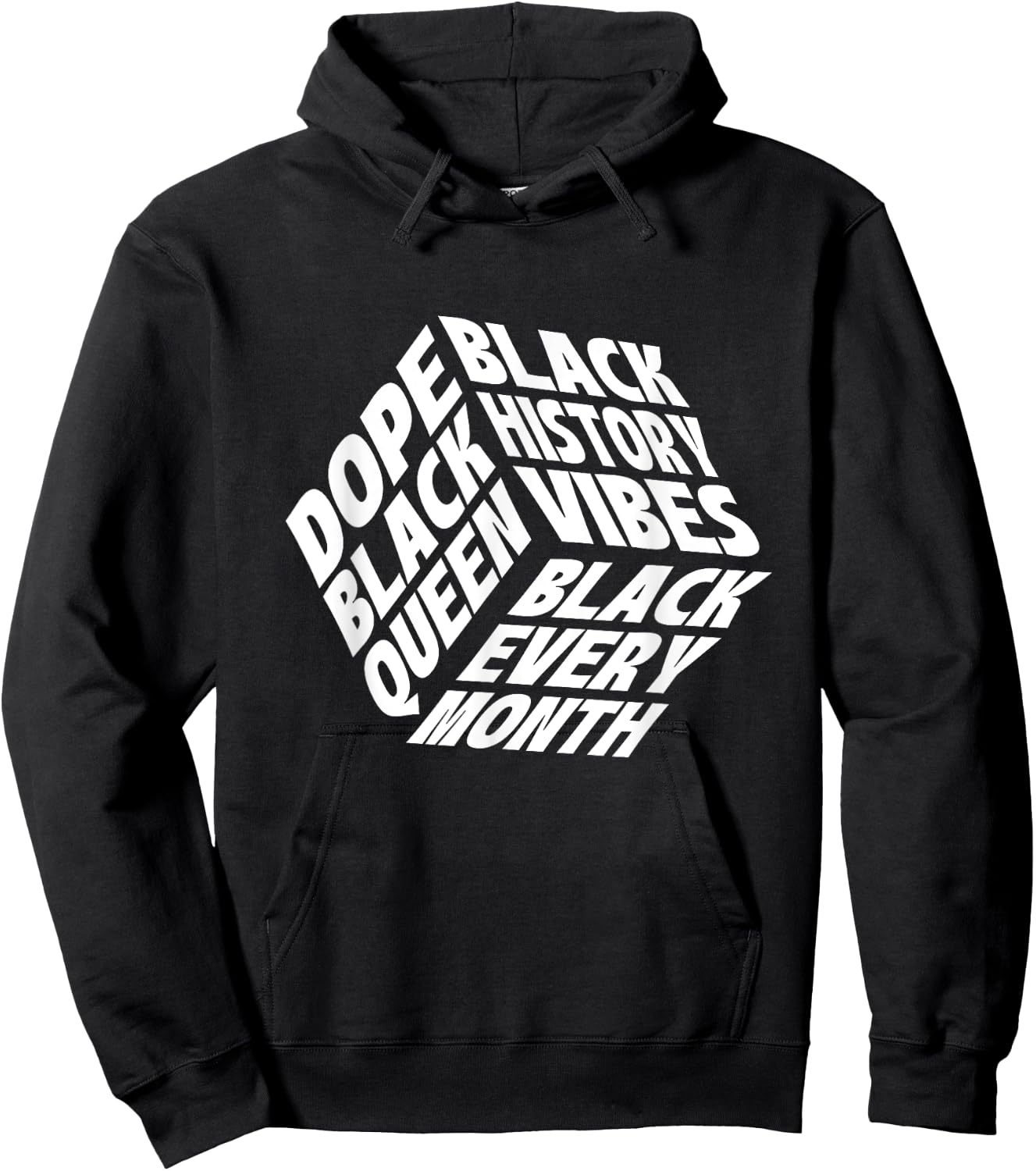 Dope Black Queen - MLK Day Black History African Roots Hoodie - Hoodie | Black