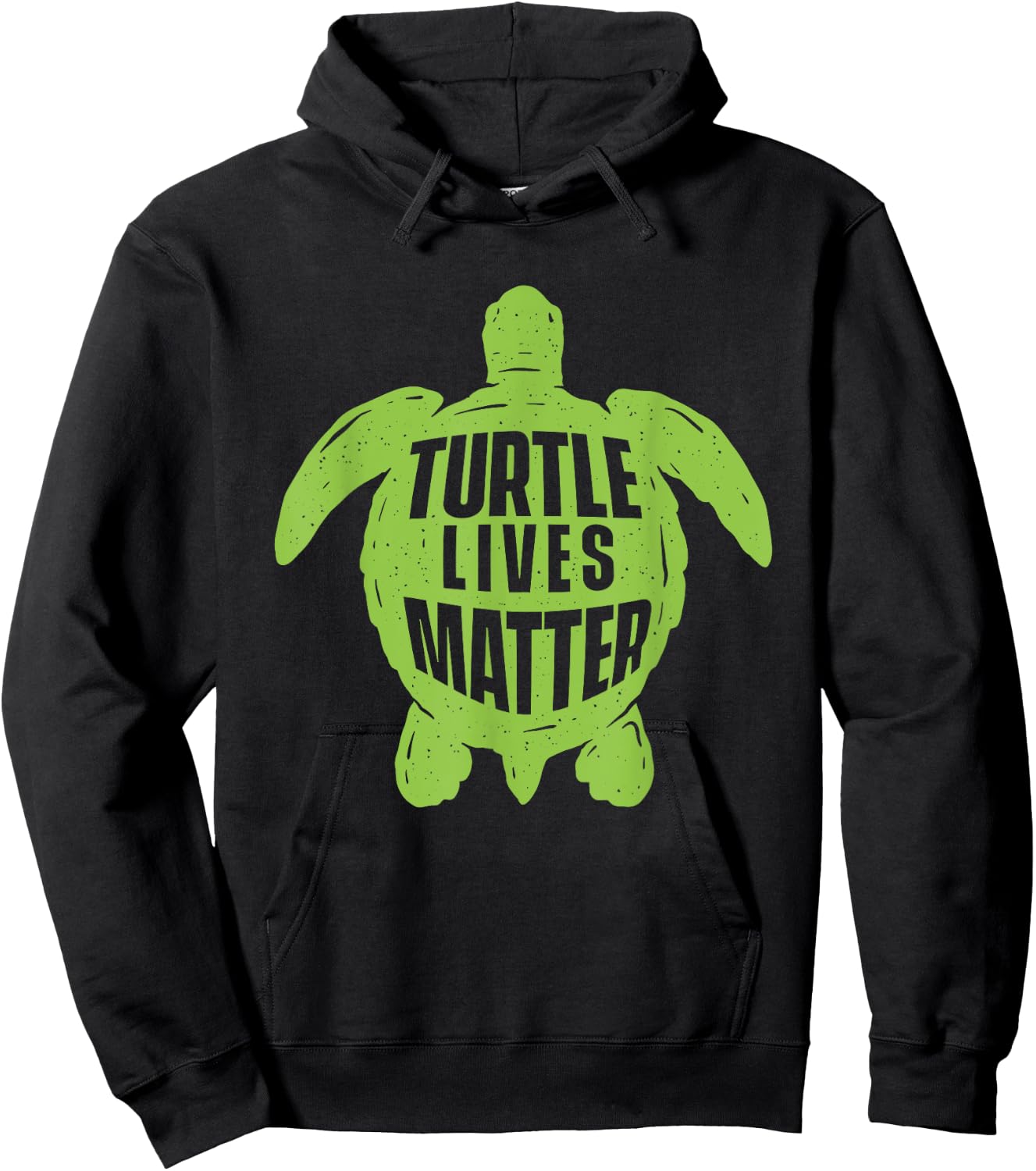 Turtle Lives Matter - Wildlife Cute Tortoise Beach Hoodie - Hoodie | Black