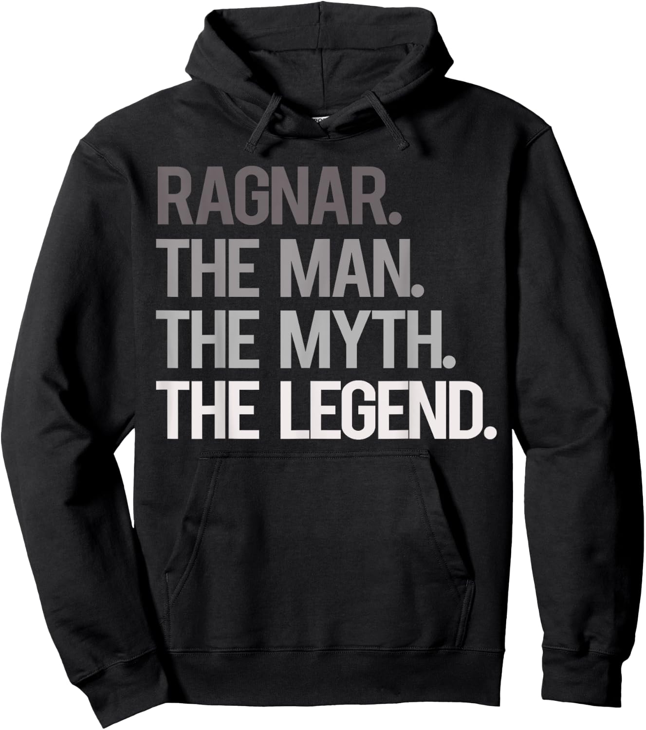RAGNAR THE MAN THE MYTH THE LEGEND - Father's Day Hoodie - Hoodie | Black