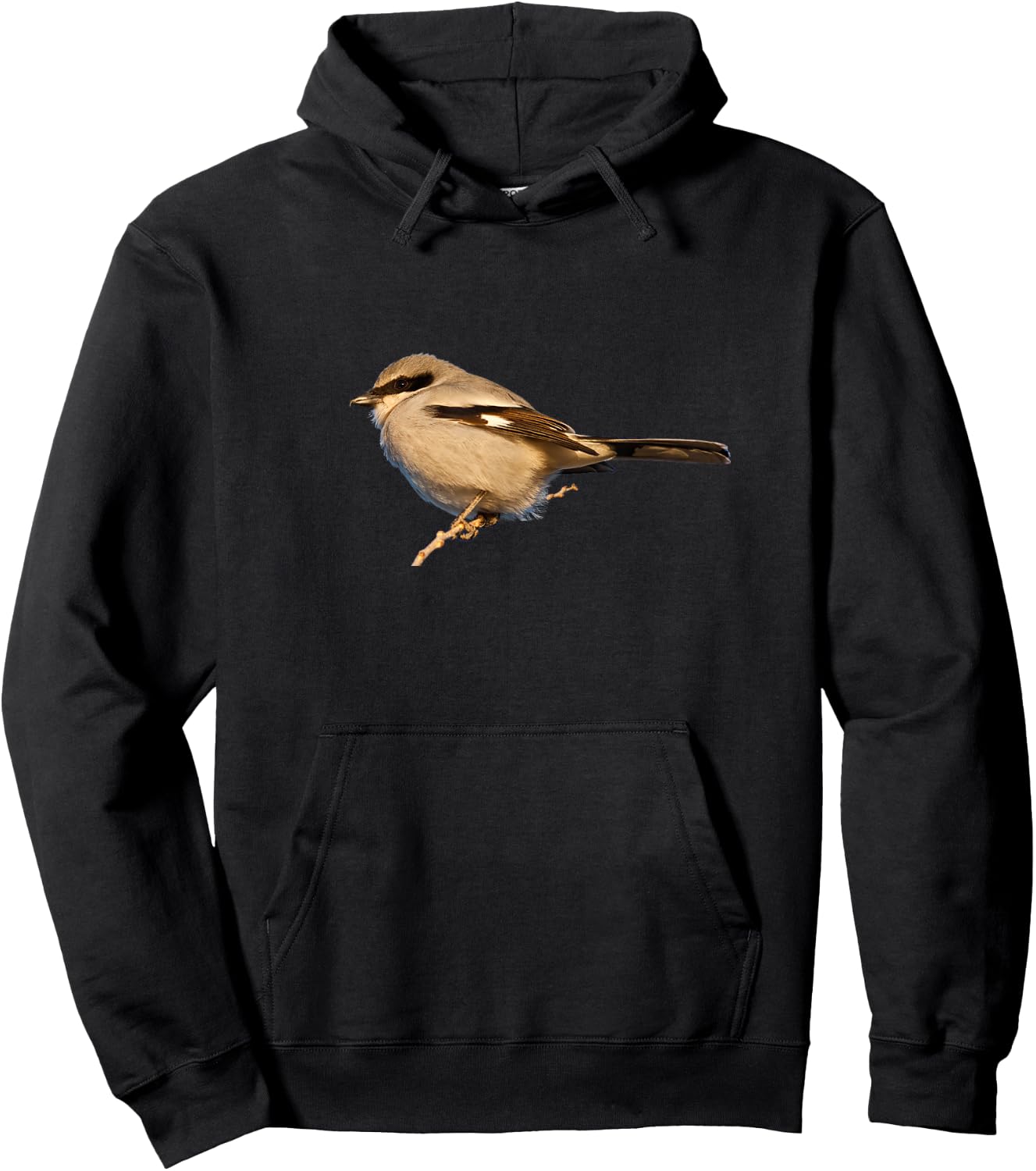 Loggerhead Shrike Shirt Bird Watcher Song Bird Butcherbird Hoodie - Hoodie | Black