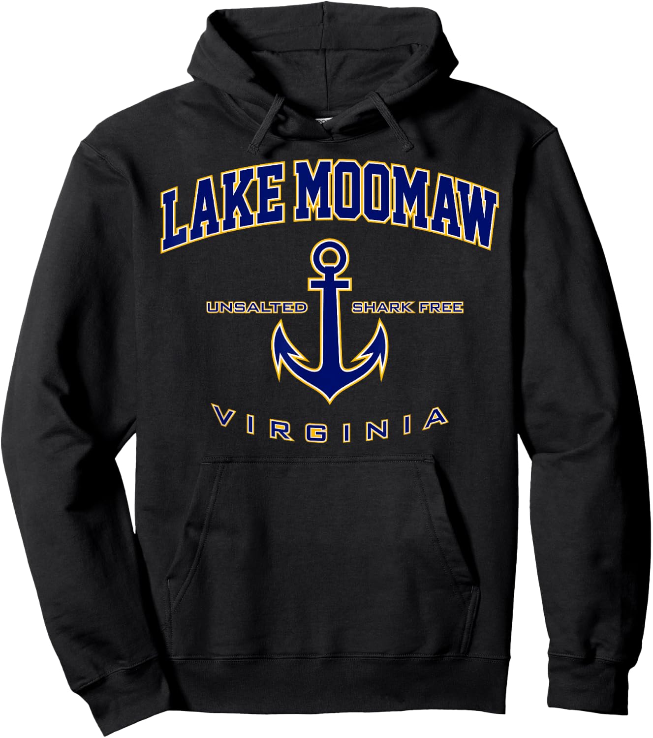 Lake Moomaw VA Hoodie - Hoodie | Black