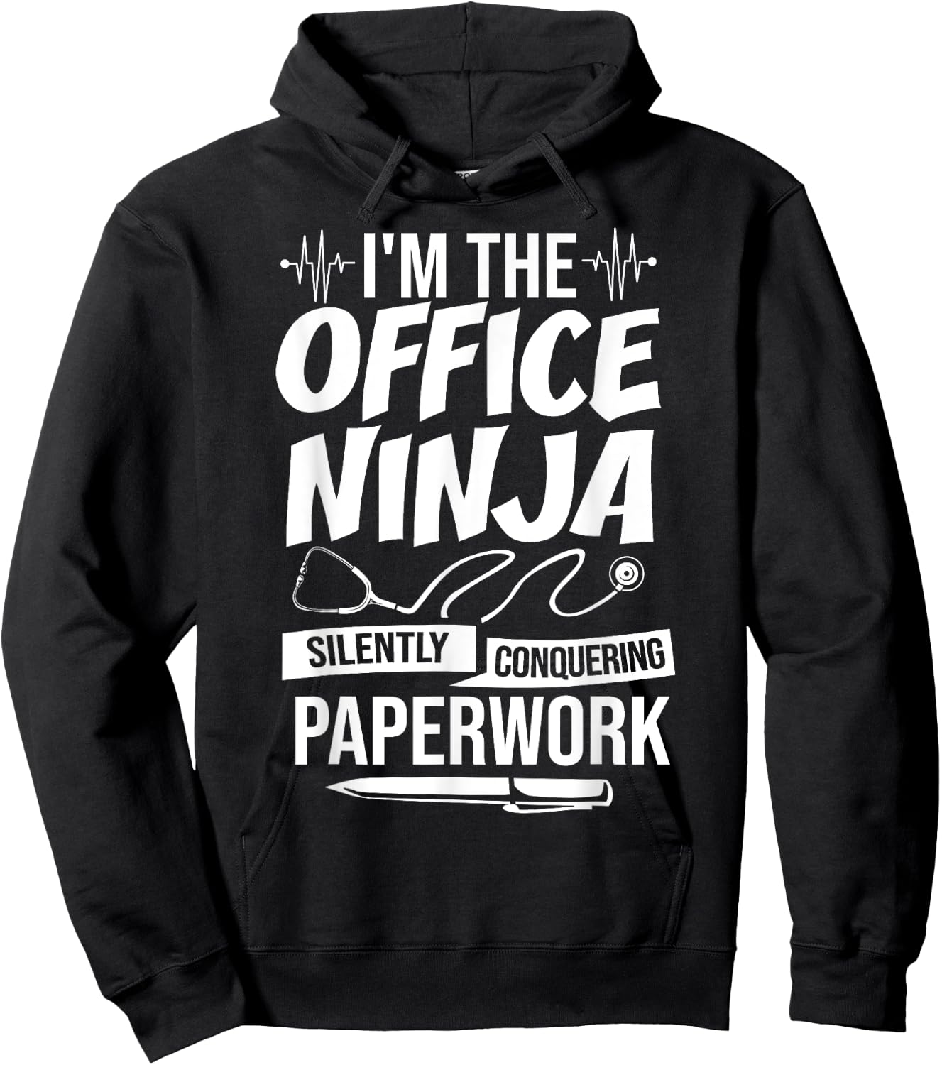 Medical Administration Medical Administrative Assistant Hoodie - Hoodie | Black
