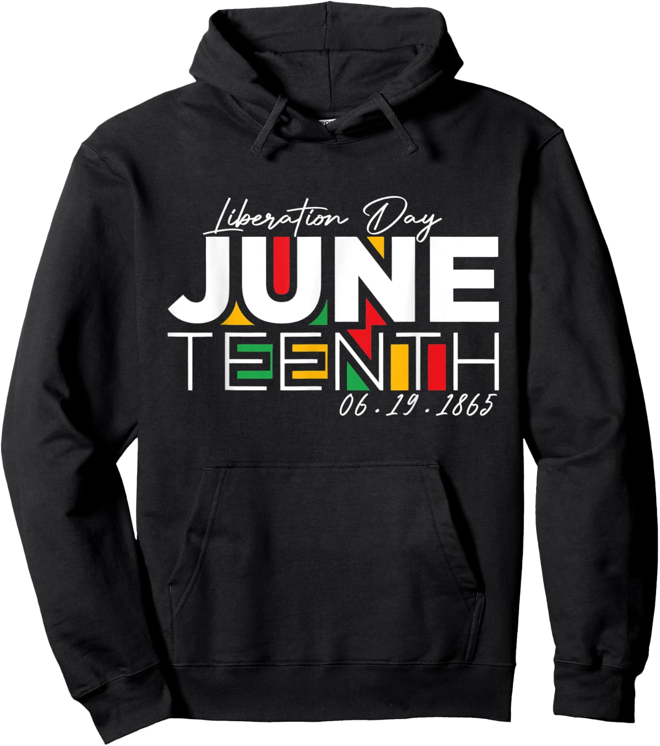 Black Women Liberation Day Juneteenth Freedom 16.09.1865 Hoodie - Hoodie | Black