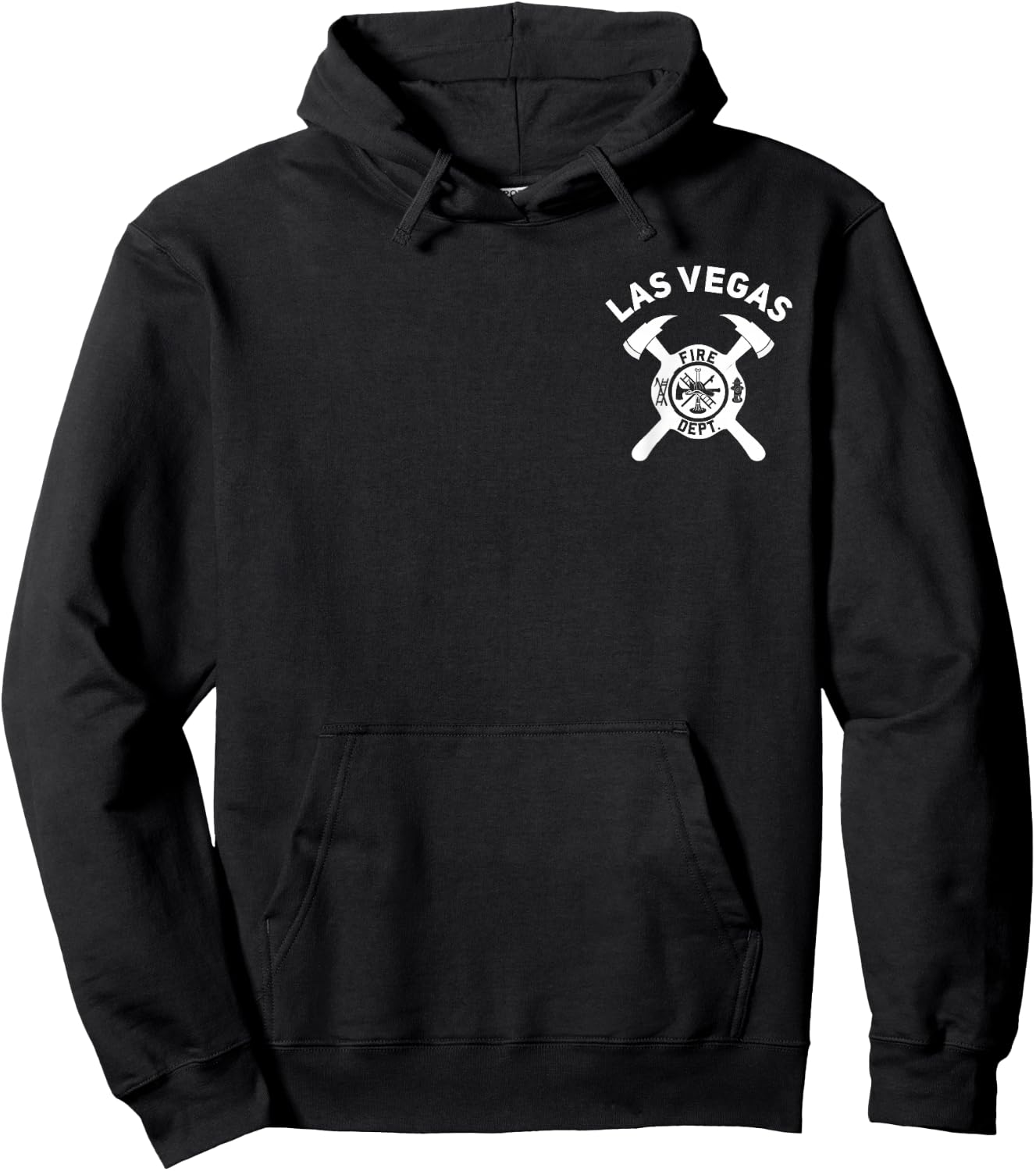 City Of Las Vegas Fire Department Nevada Firefighter Hoodie - Hoodie | Black