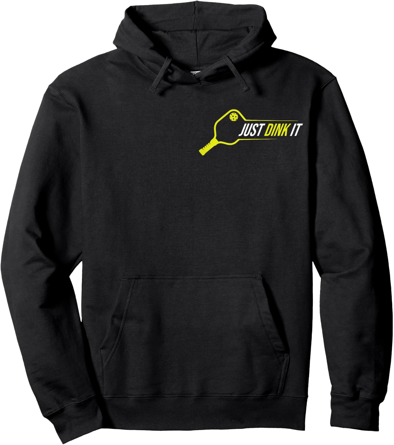 Pickleball Funny Just Dink It Pickleball Men Women Hoodie - Hoodie | Black