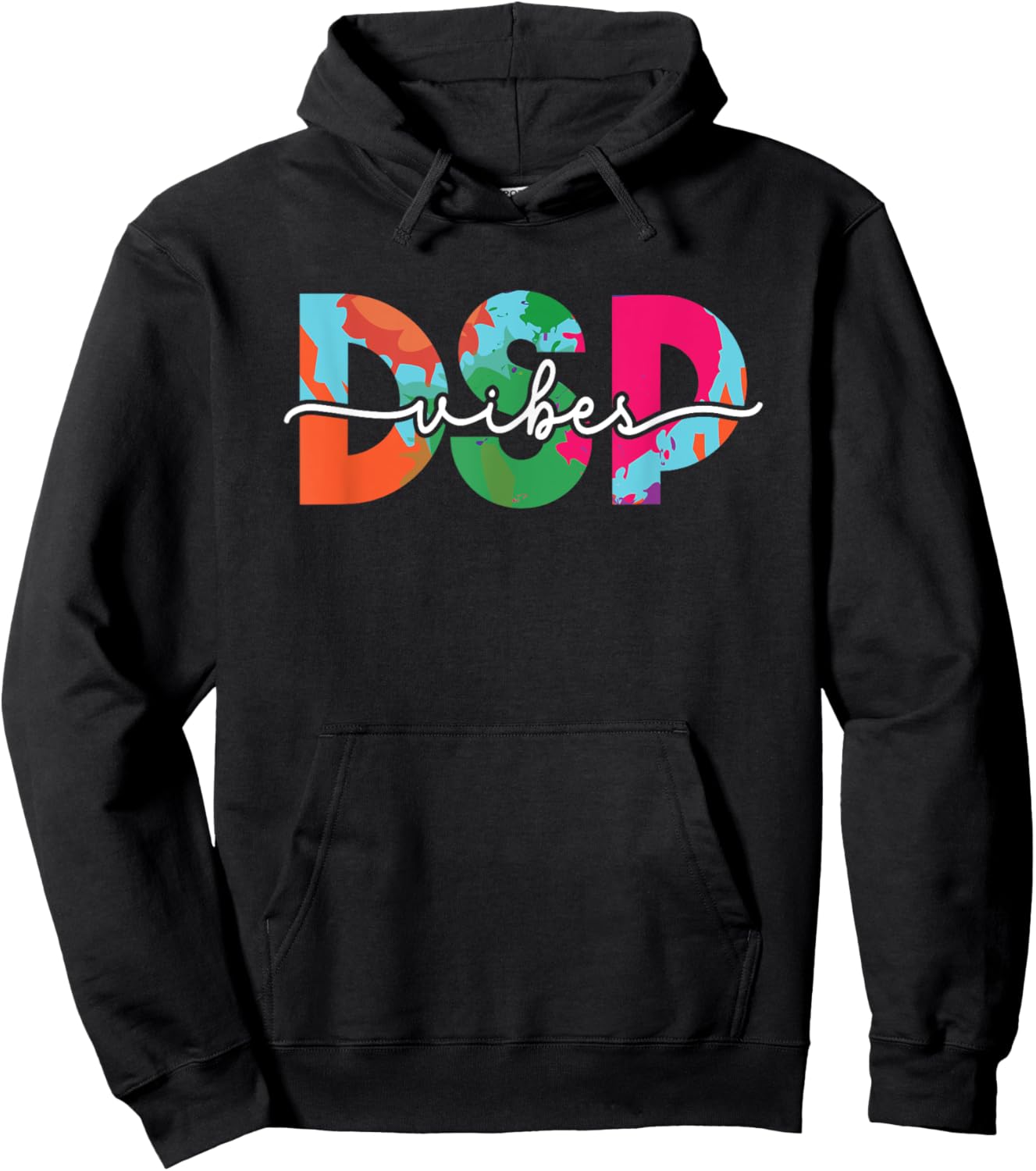 Direct Support Professional Caregiver Nurse Week Cute DSP Hoodie - Hoodie | Black