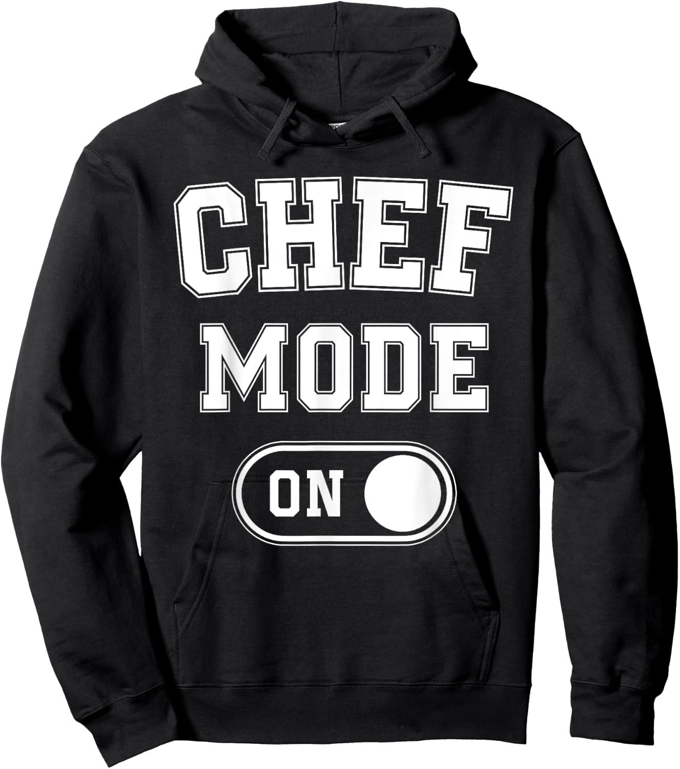 Chef Mode On Funny Cooking Lover Gift Baking Culinary Artist Hoodie - Hoodie | Black