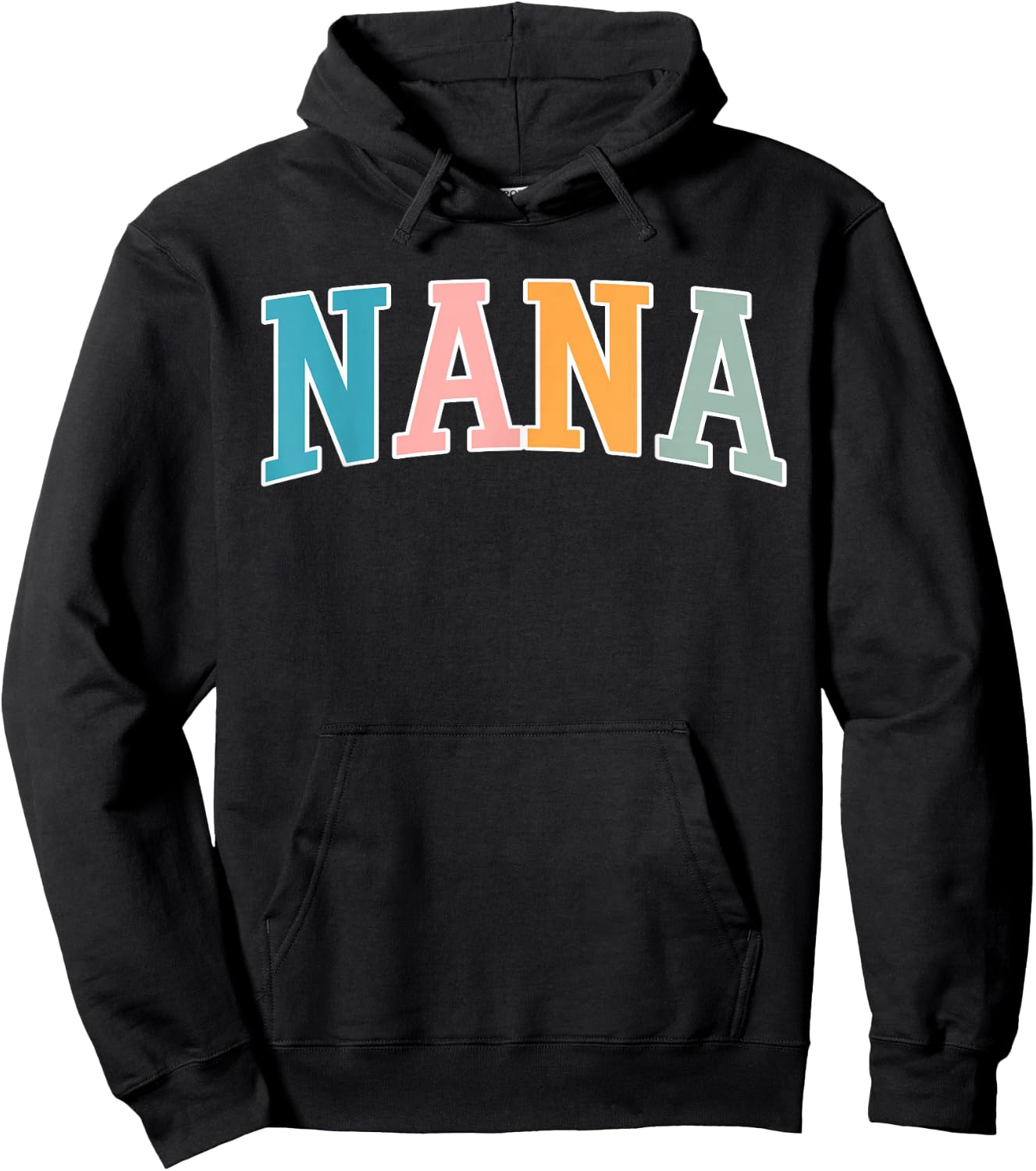 Nana Life for Grandma Grandmother Announcement Hoodie - Hoodie | Black