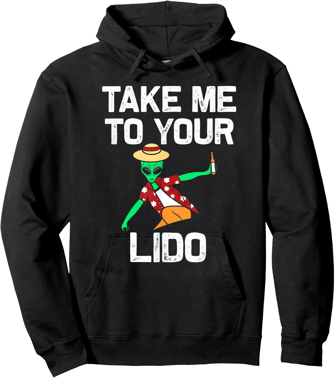Take me to your Lido | Funny Cruise Vacation gift Hoodie - Hoodie | Black