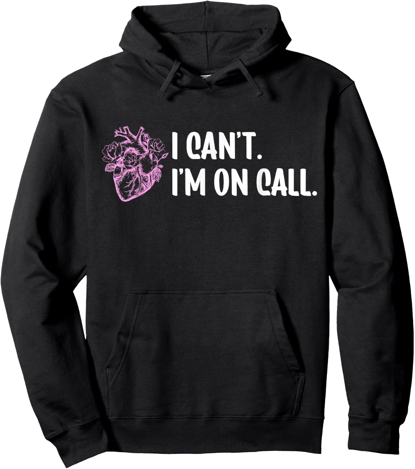 Cardiac Cath Lab Technologist Funny -Adults Black Small Modern Fun Hoodie - Hoodie | Black