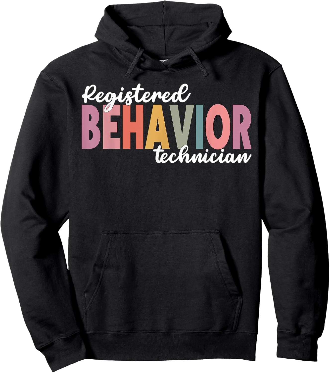 Registered Behavior Technician RBT Behavioral ABA Therapist Hoodie - Hoodie | Black