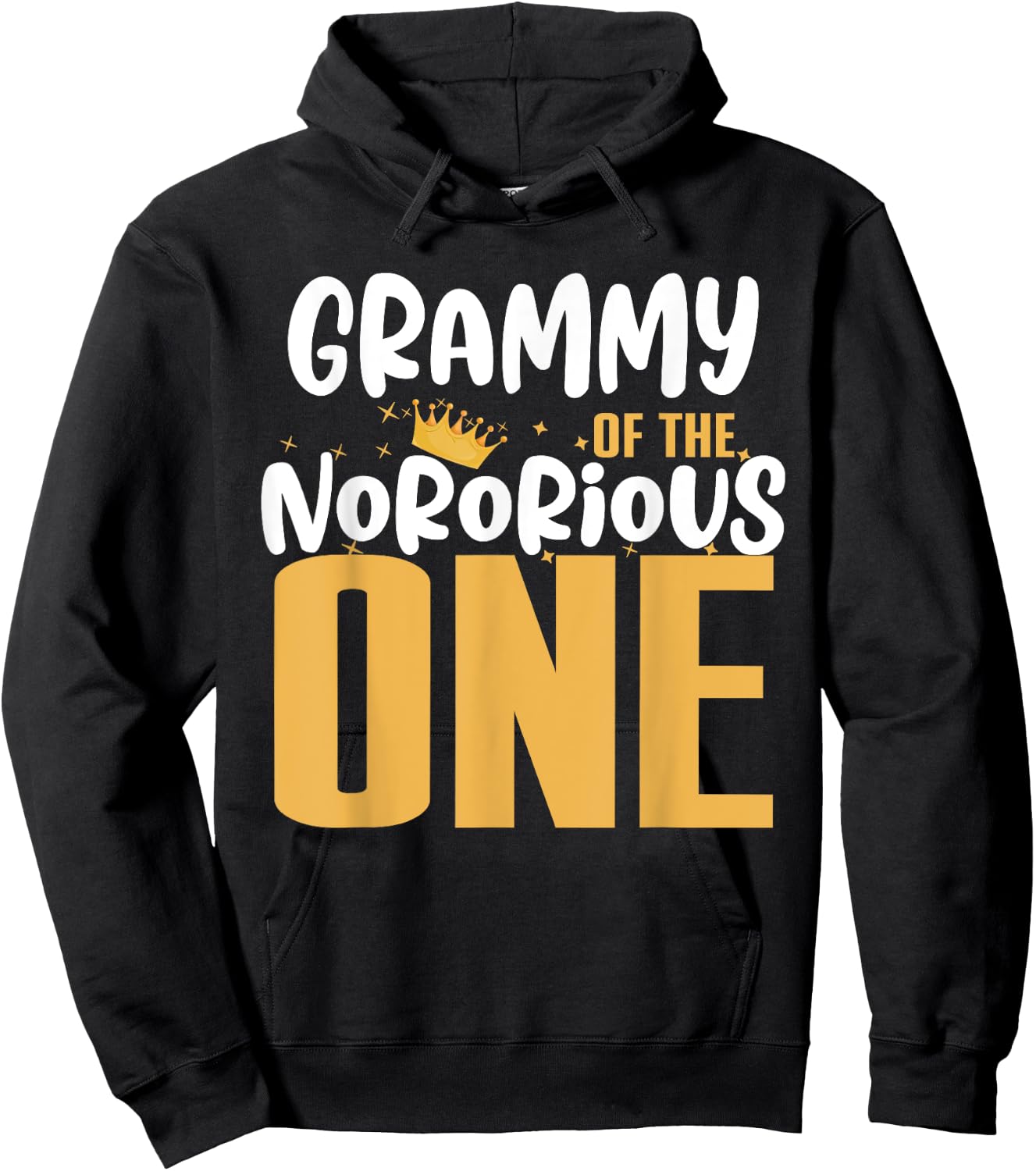 Grammy Of The Notorious One Old School 1st Hip Hop Birthday Hoodie - Hoodie | Black