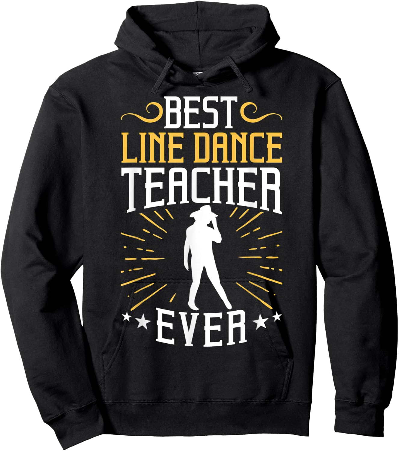Line Dancing Clothes Country Dance Costume Line Dancer Hoodie - Hoodie | Black