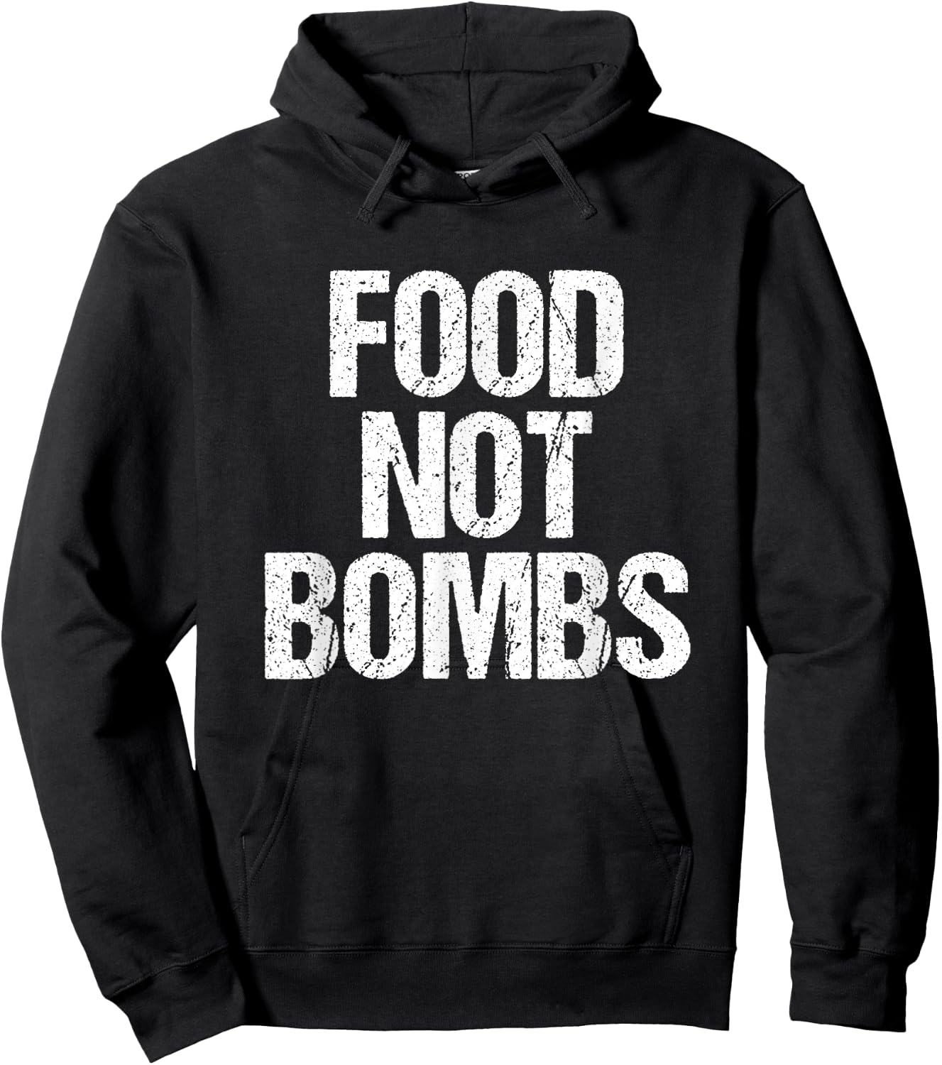 Food Not Bombs Hoodie - Hoodie | Black