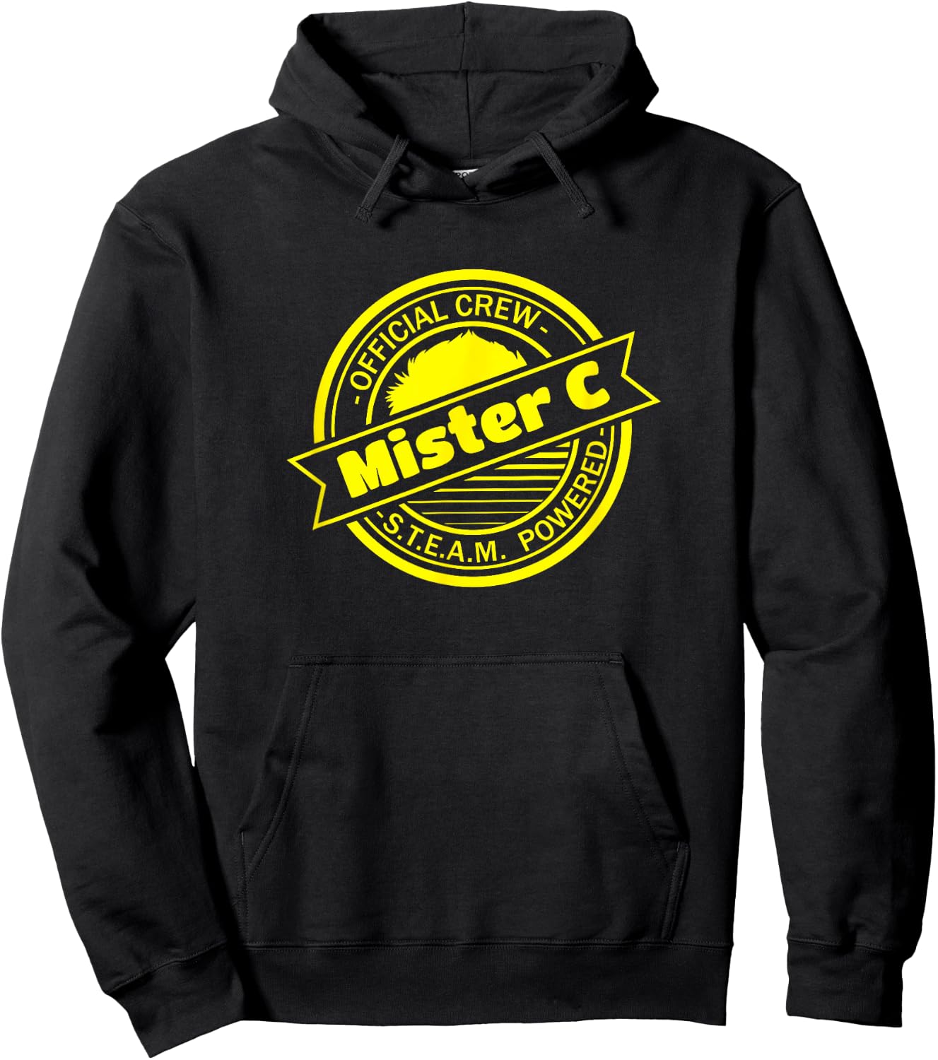 Mister C Official Crew STEAM Powered Hoodie - Hoodie | Black