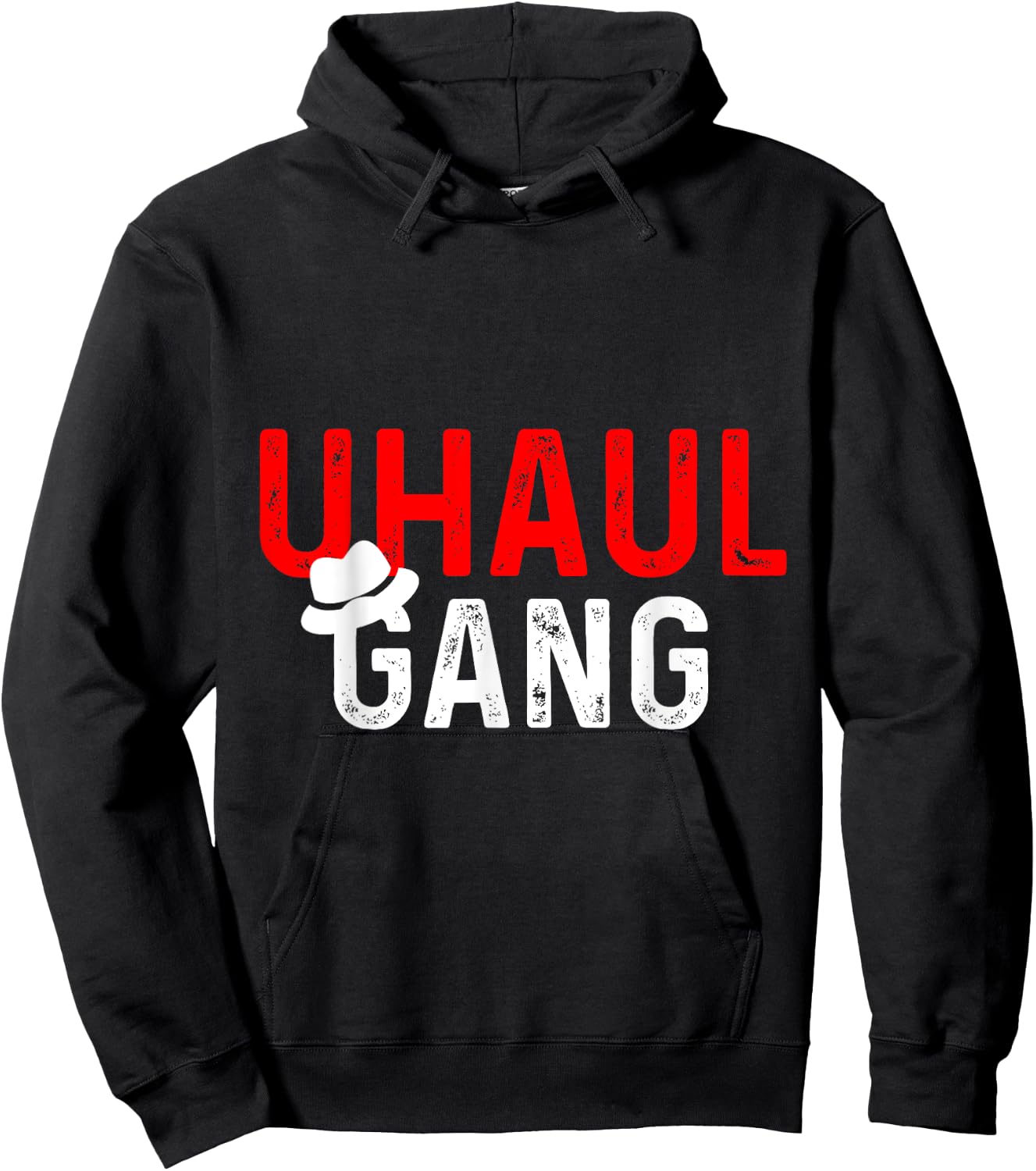 TOP UHAUL CREW Black Adult Classic Fit Hoodie - Hoodie | Black