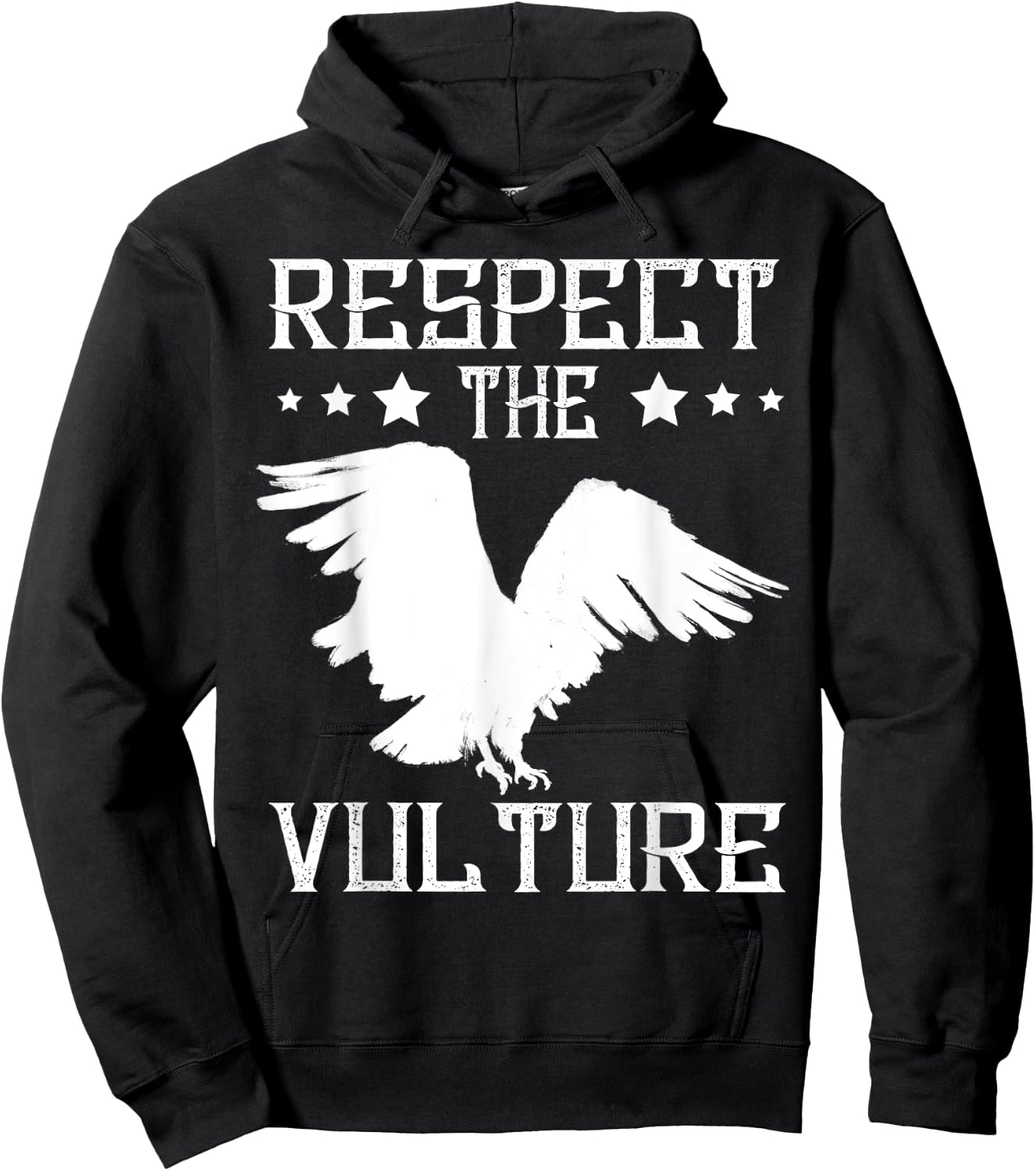 Vulture Carrion Respect The Vulture Scavenger Vulture Lover Hoodie - Hoodie | Black
