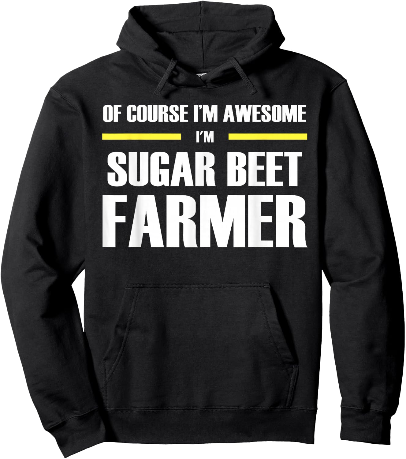 The Original Awesome Sugar Beet Farmer Hoodie - Hoodie | Black