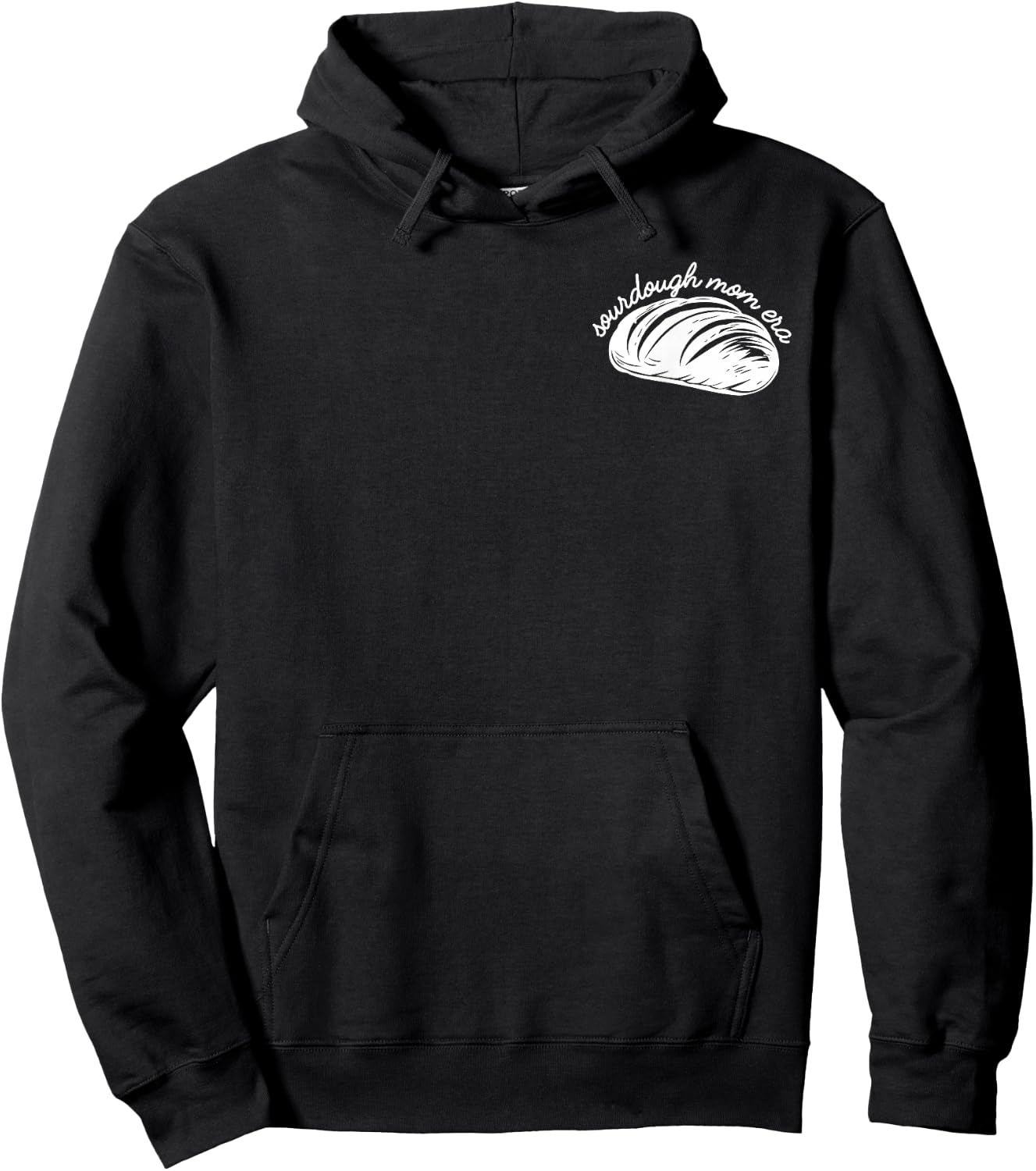 In My Sourdough Mom Era Baking Bread Lover Baker Women Hoodie - Hoodie | Black