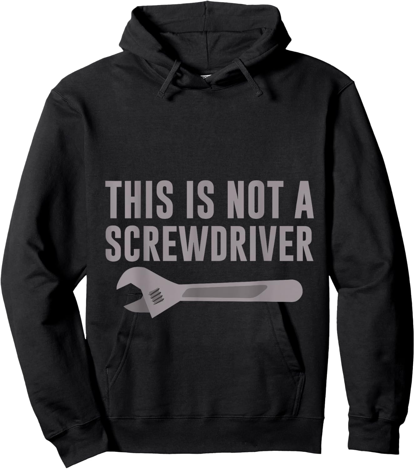 This Is Not A Screwdriver Mechanic's Tool Humor Hoodie - Hoodie | Black