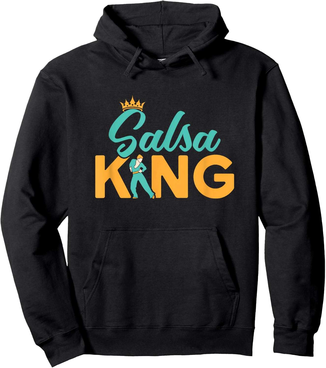 Salsa King Salsa Dance Latin Music Hoodie - Hoodie | Black