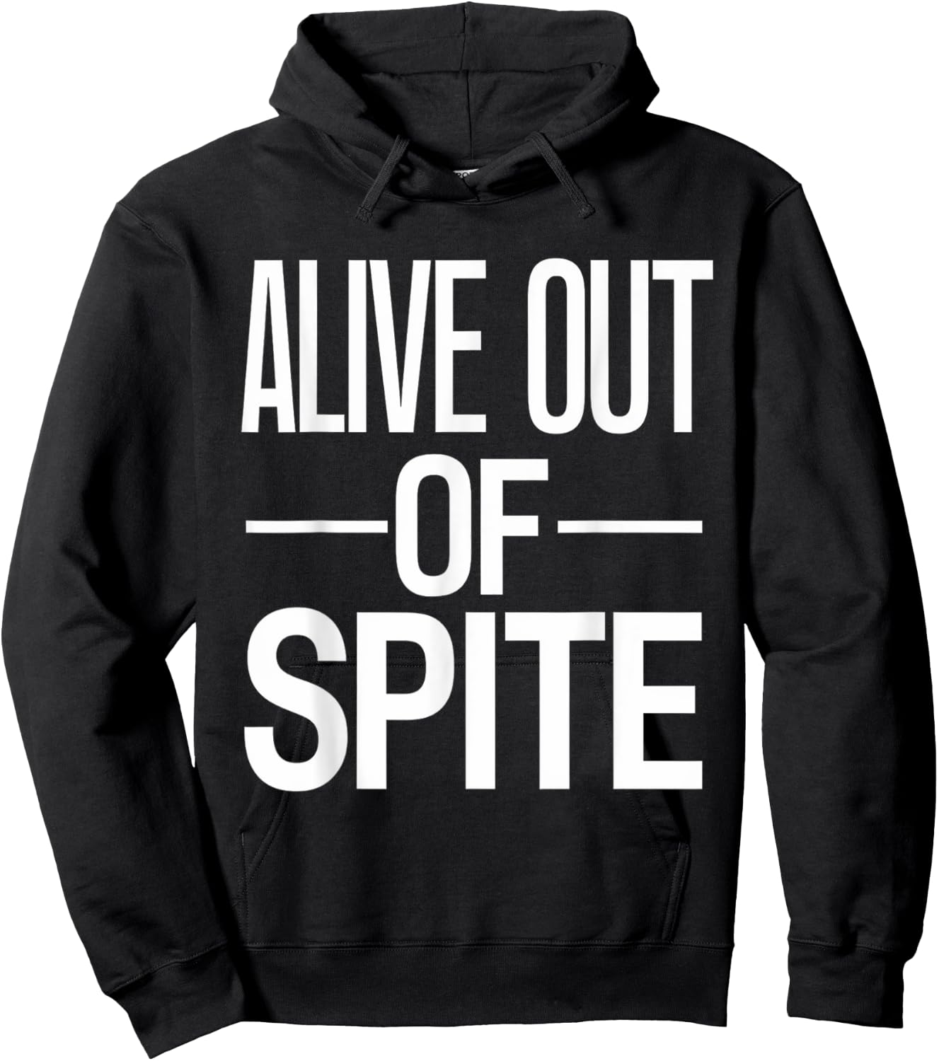 Alive Out Of Spite Hoodie - Hoodie | Black