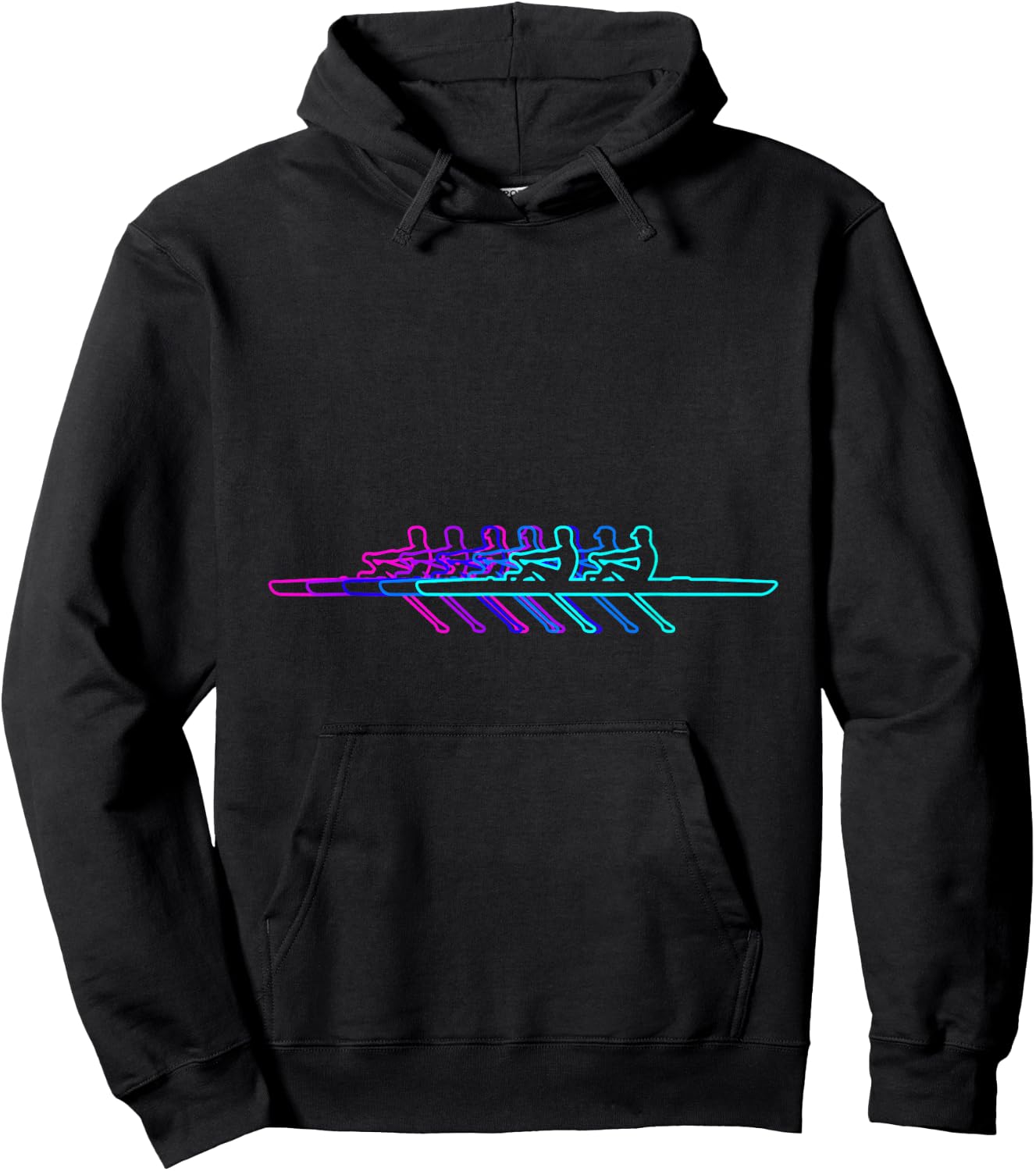 Rowing Rower Gift Clothes For Boys Youth Men Kids Teens Hoodie - Hoodie | Black