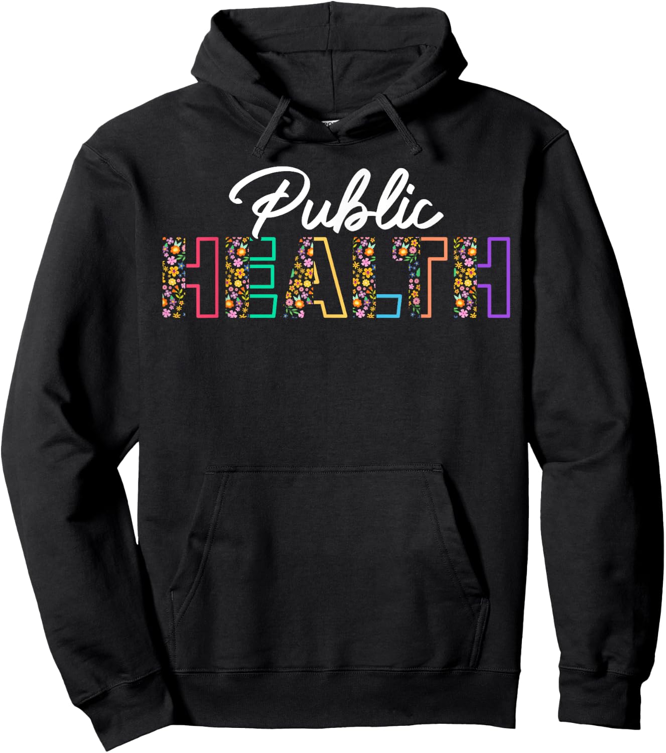 Cute Public Health Hoodie - Hoodie | Black