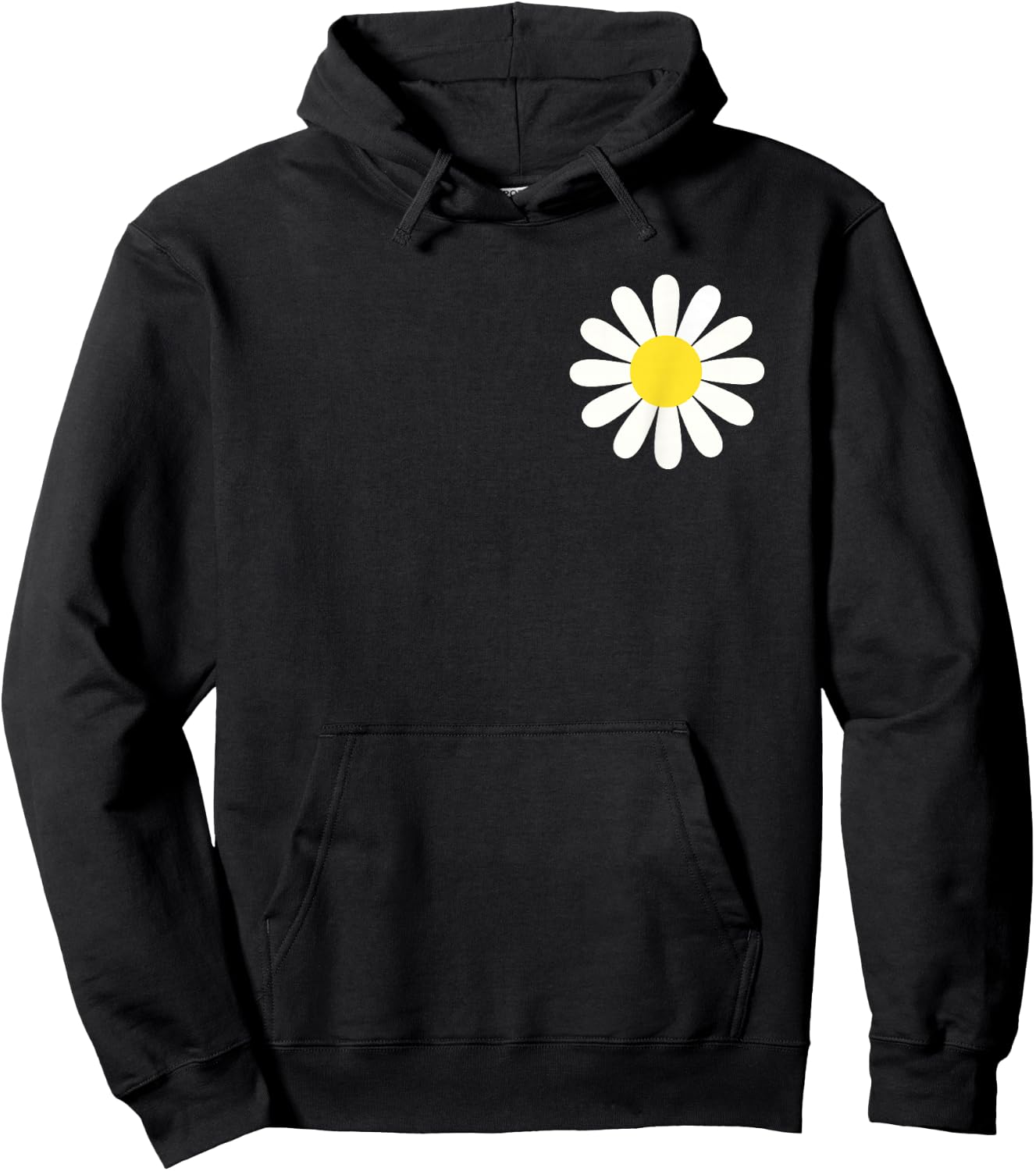 Nice white Daisies Flower Cute Daisies Flower Daisies Lovers Hoodie - Hoodie | Black