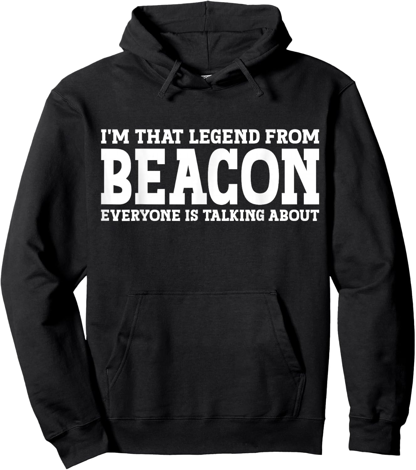 Beacon Hometown NY New York Home Roots Funny City Beacon Hoodie - Hoodie | Black