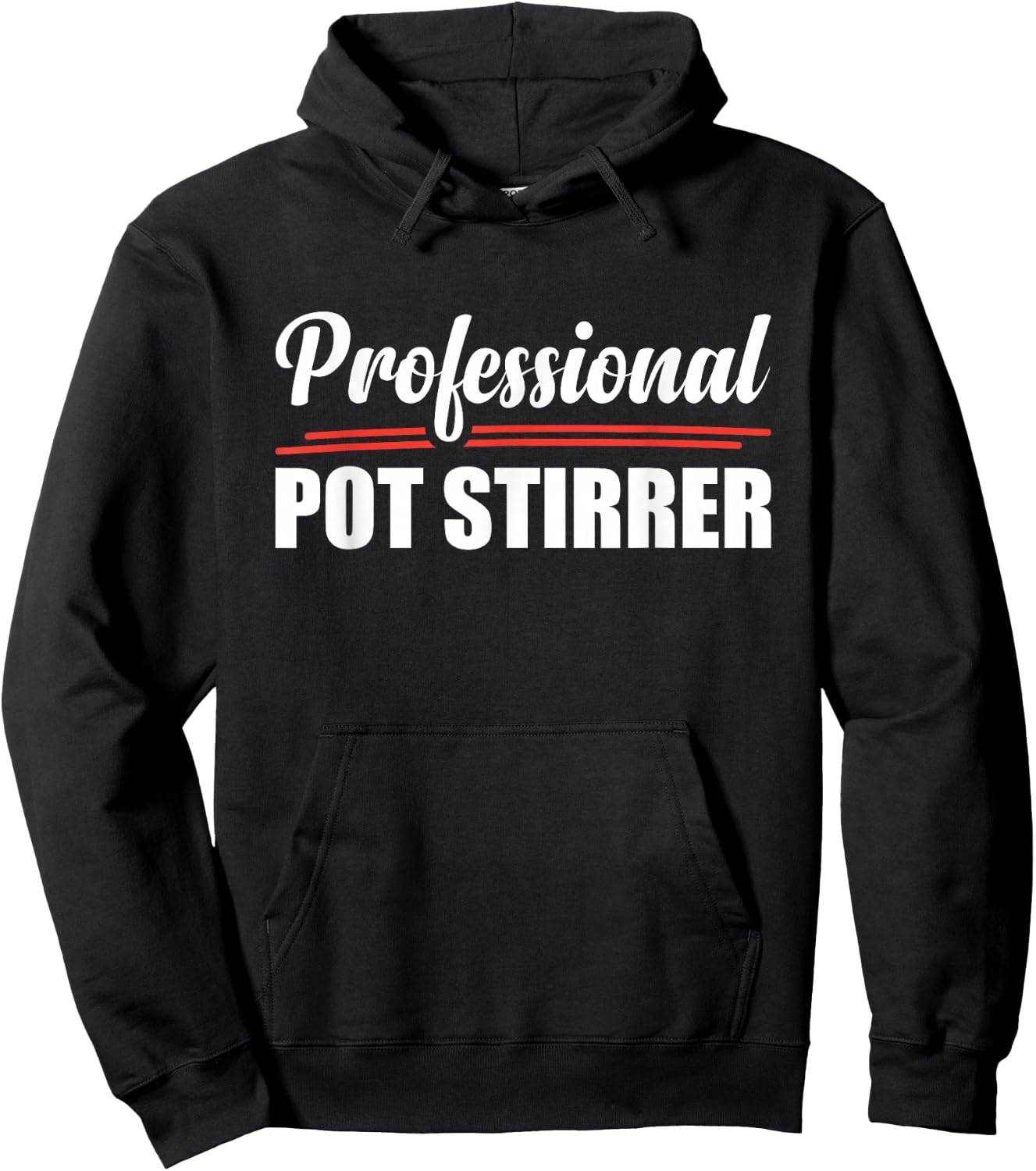 Chef Cook Culinary Professional Kitchen Cooking Professional Pot Stirrer - -Adults, Black, Small, Short Sleeve Hoodie - Hoodie | Black