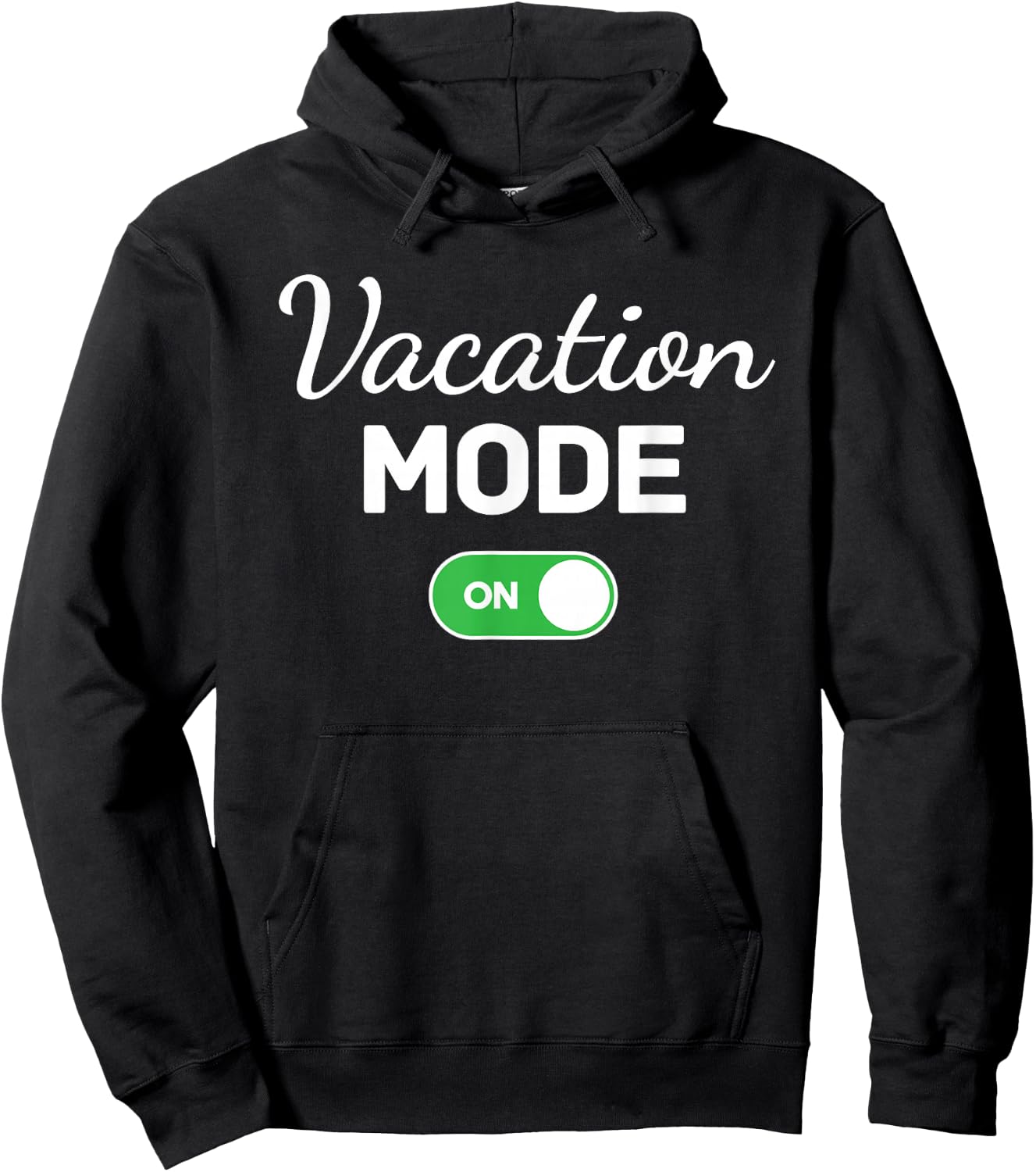 Vacation Mode On Beach Trip Funny Family Matching Group Hoodie - Hoodie | Black