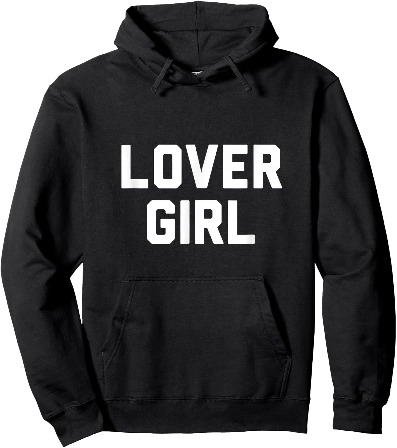 Lover Girl Hoodie - Hoodie | Black