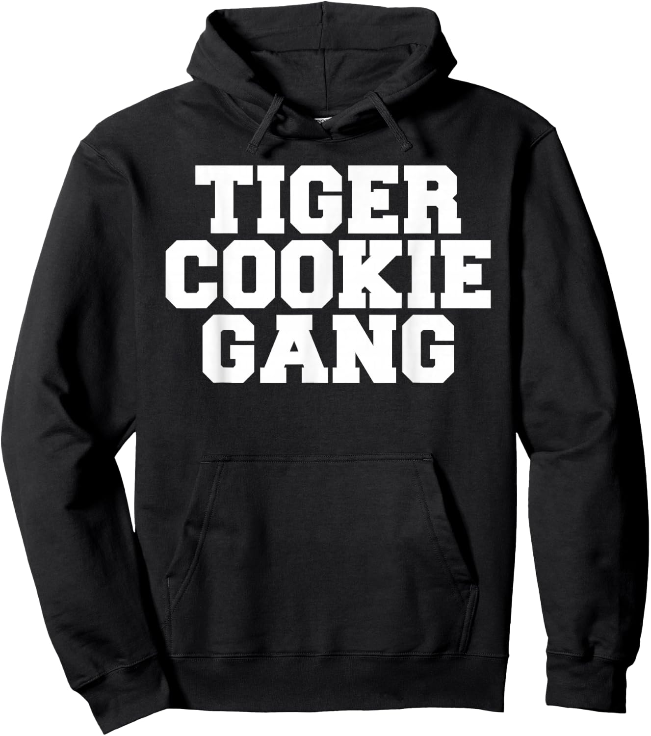 Tiger Cookie Gang Tahlequah Orange Hoodie - Hoodie | Black